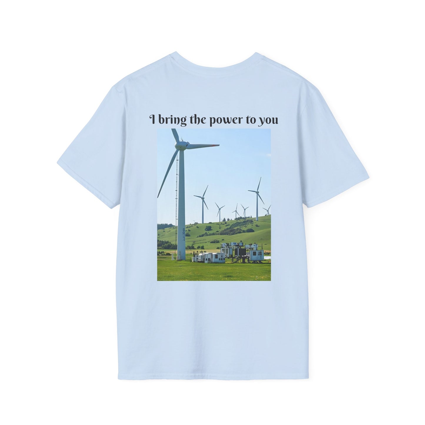Customizable Softstyle Cotton T-Shirt - 'I'm a Fiber Optics Technician' Design for Energy Workers