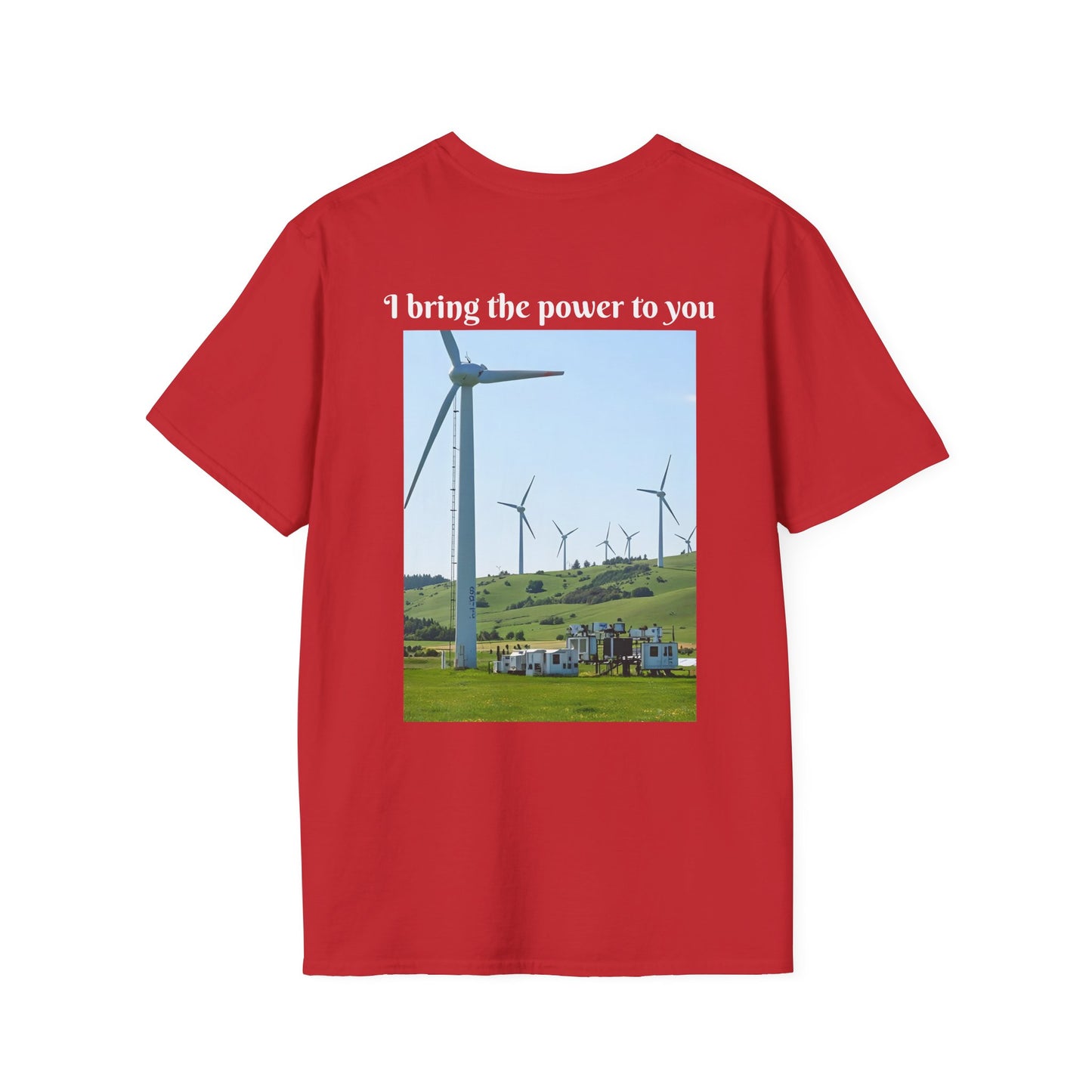 Customizable Softstyle Cotton T-Shirt - 'I'm a Fiber Optics Technician' Design for Energy Workers