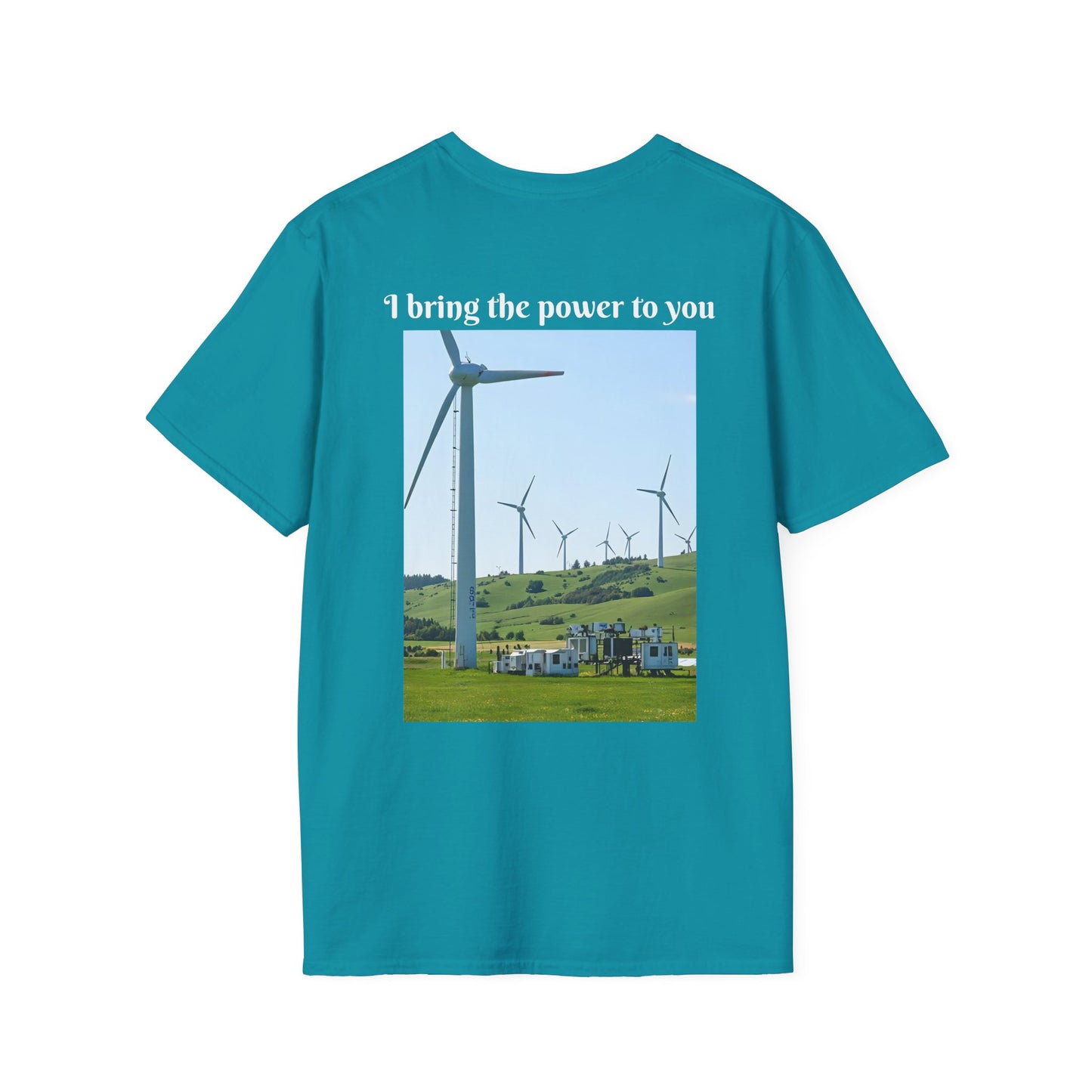 Customizable Softstyle Cotton T-Shirt - 'I'm a Fiber Optics Technician' Design for Energy Workers