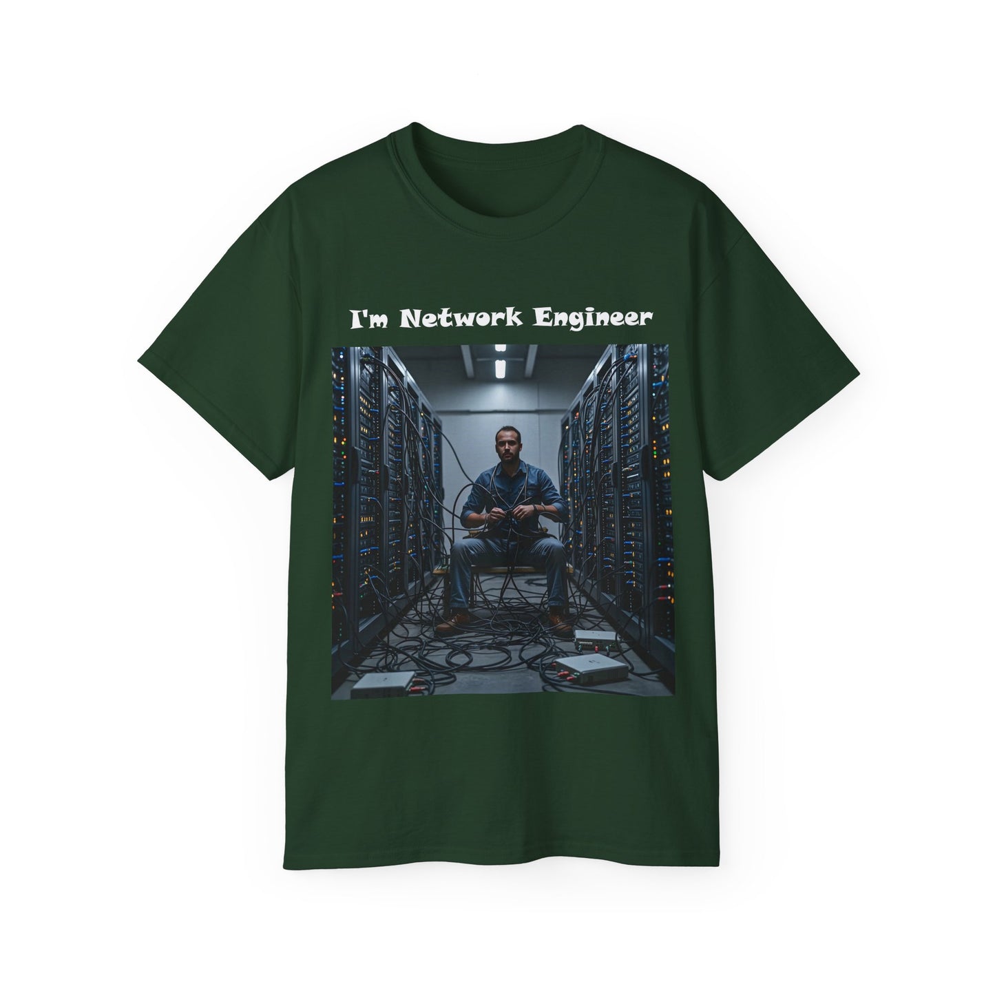 I'm Network Engineer - Customizable Ultra Cotton T-Shirt
