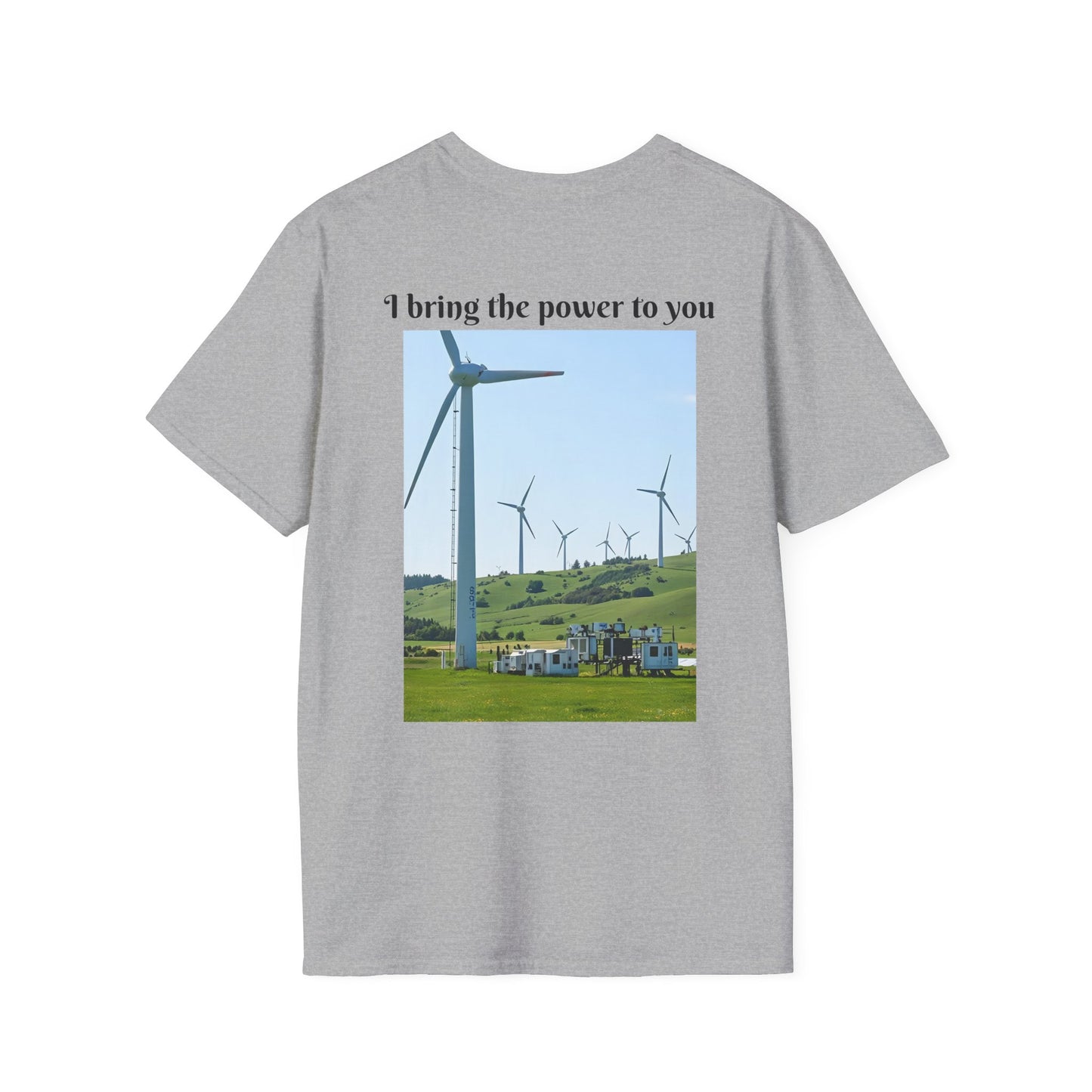 Customizable Softstyle Cotton T-Shirt - 'I'm a Fiber Optics Technician' Design for Energy Workers