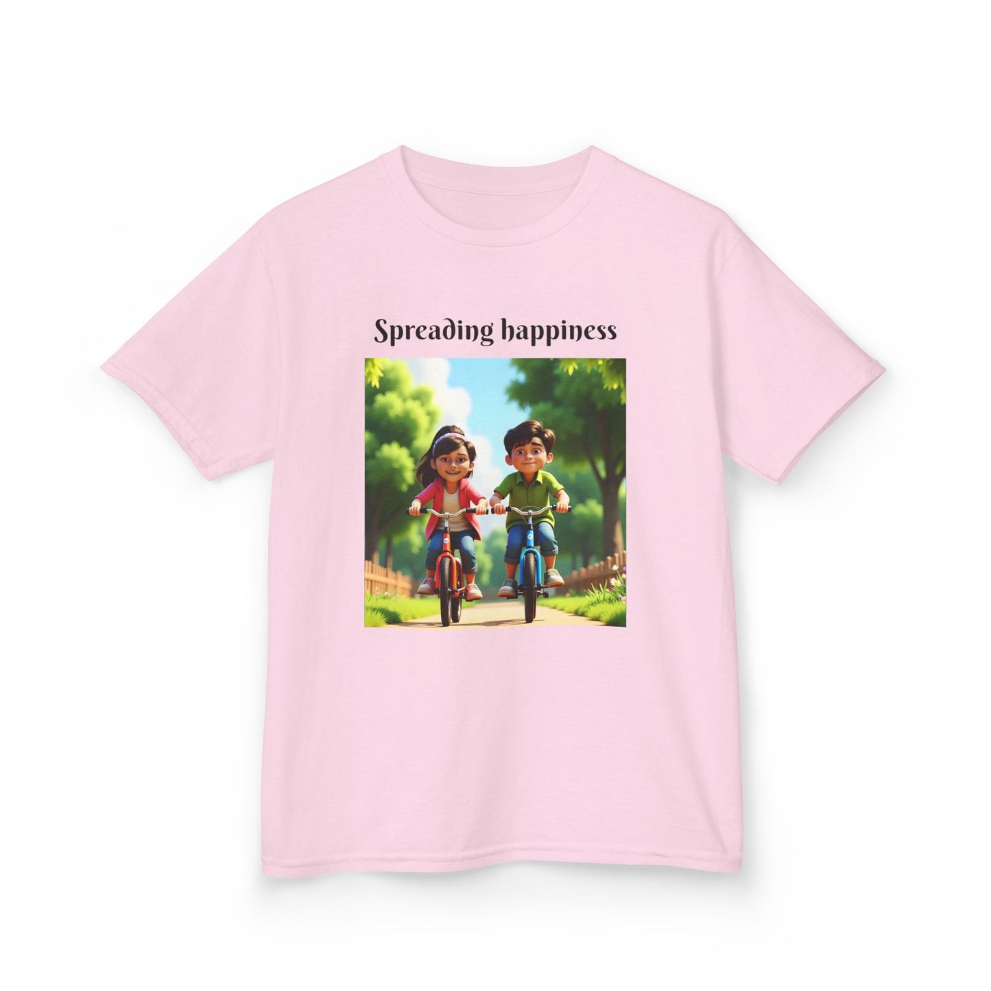 Kids Cotton T-shirt - "Spreading Happiness and Memories"