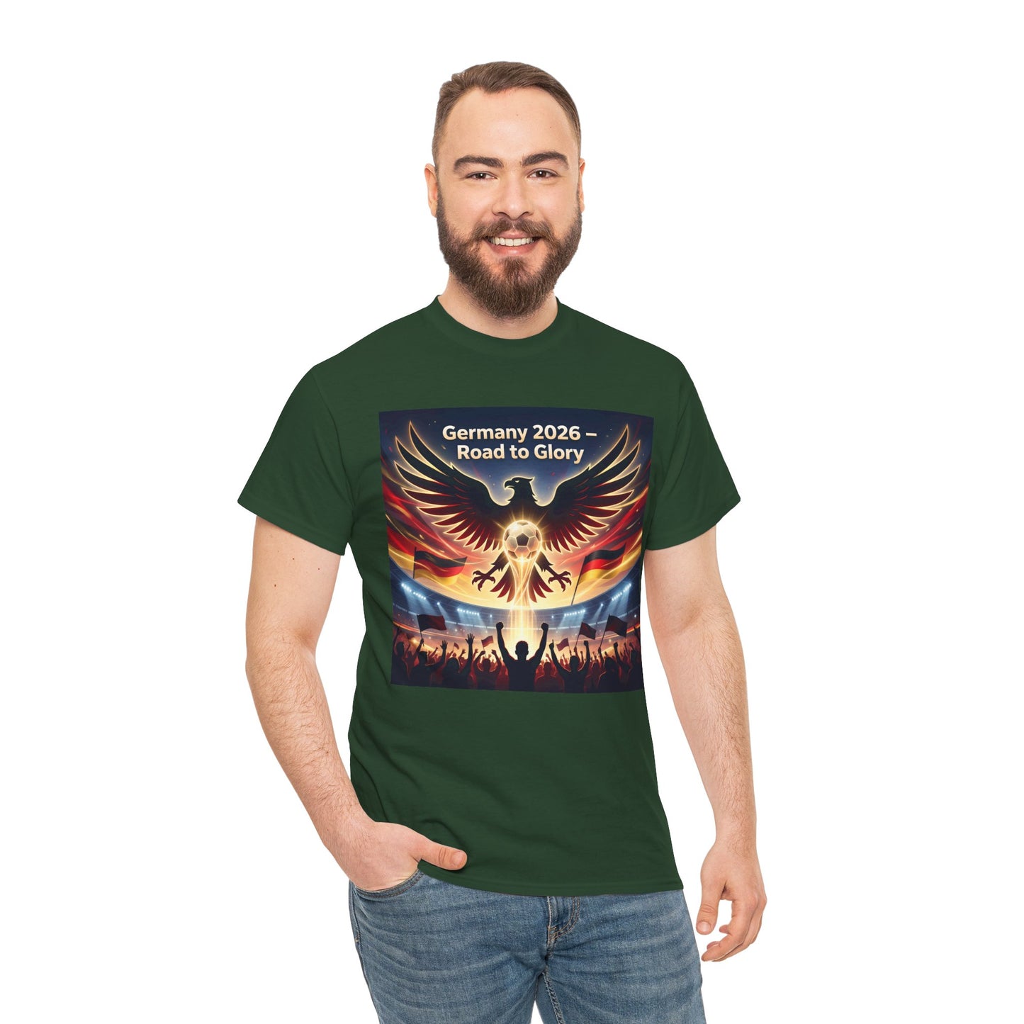 USA 2026 World Cup T-Shirt — Germany 2026 Road to Glory Eagle Soccer Fan T-Shirt
