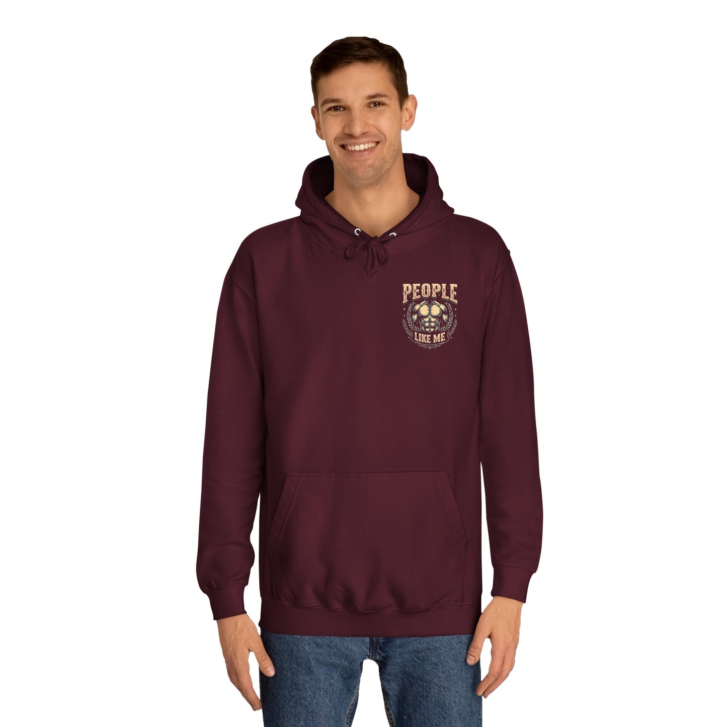People Like ME - Typ 1 - Motivierender College-Hoodie für selbstbewusste Menschen