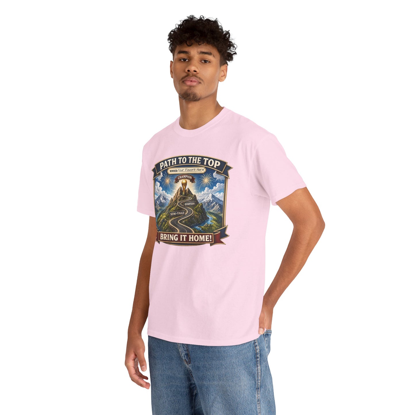 World Cup 2026 Cotton T-Shirt — “Your Favorite at the Top”