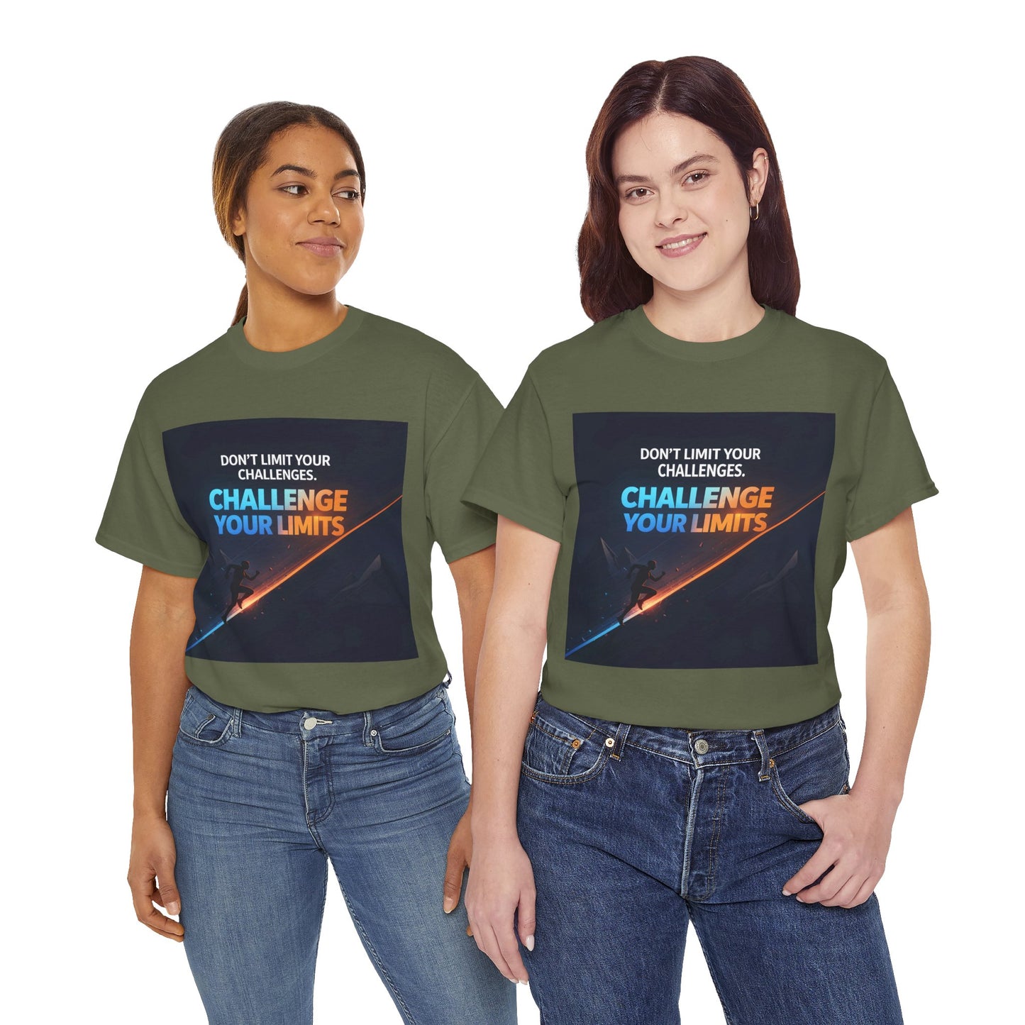 Challenge Your Limits T-Shirt — Motivational Adventure Tee