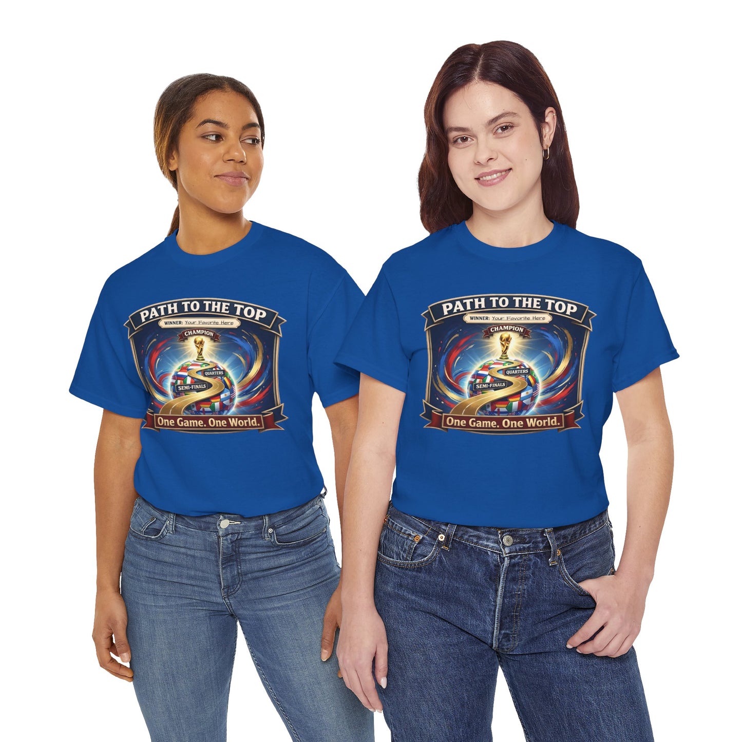 World Cup 2026 Cotton T-Shirt — “One Game. One World”