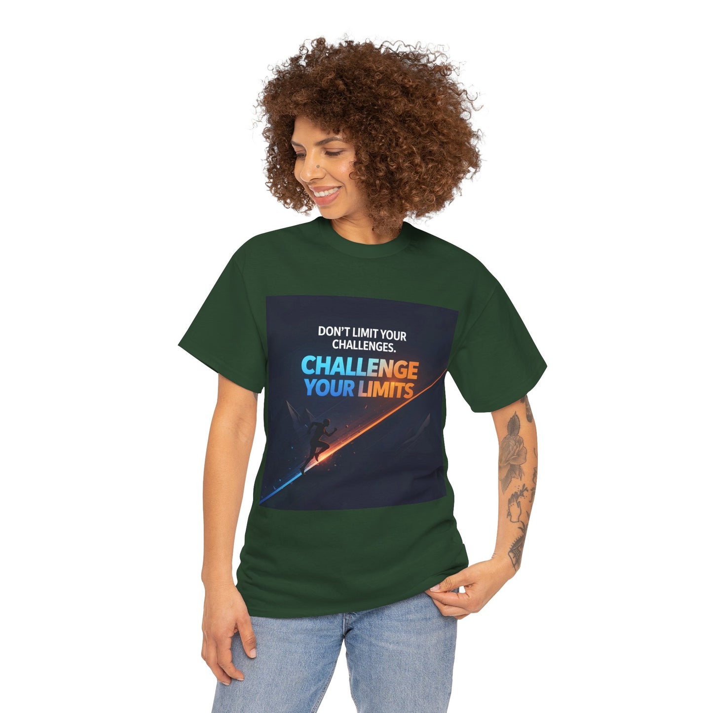 Challenge Your Limits T-Shirt — Motivational Adventure Tee