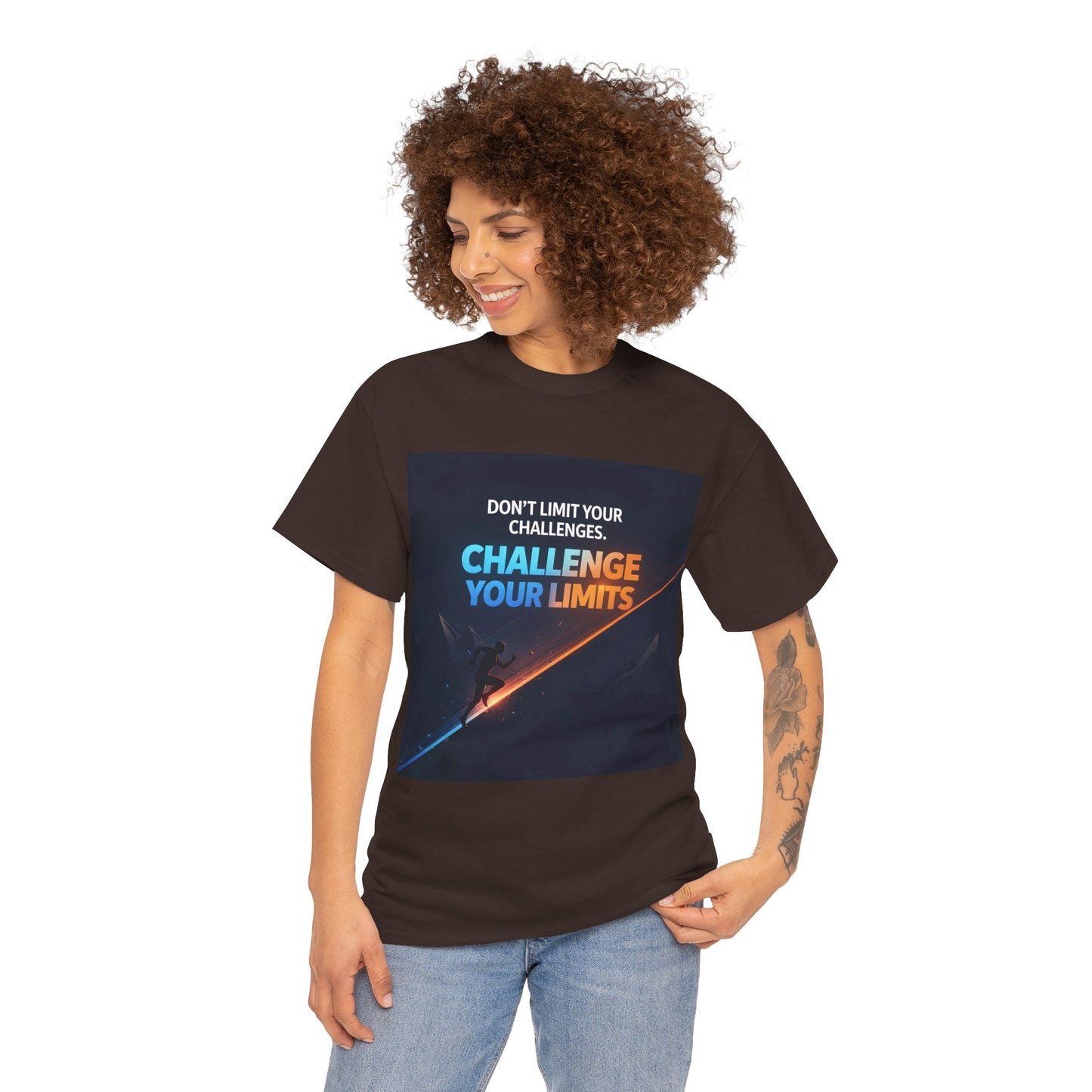 Challenge Your Limits T-Shirt — Motivational Adventure Tee