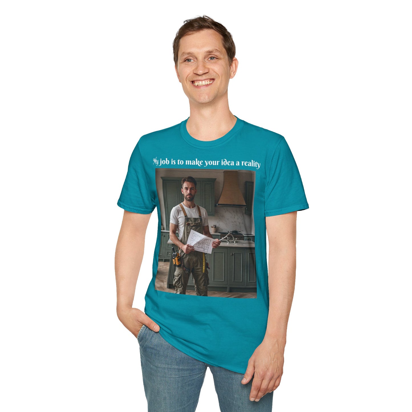 Customizable Softstyle Cotton T-Shirt - For Furniture Maker