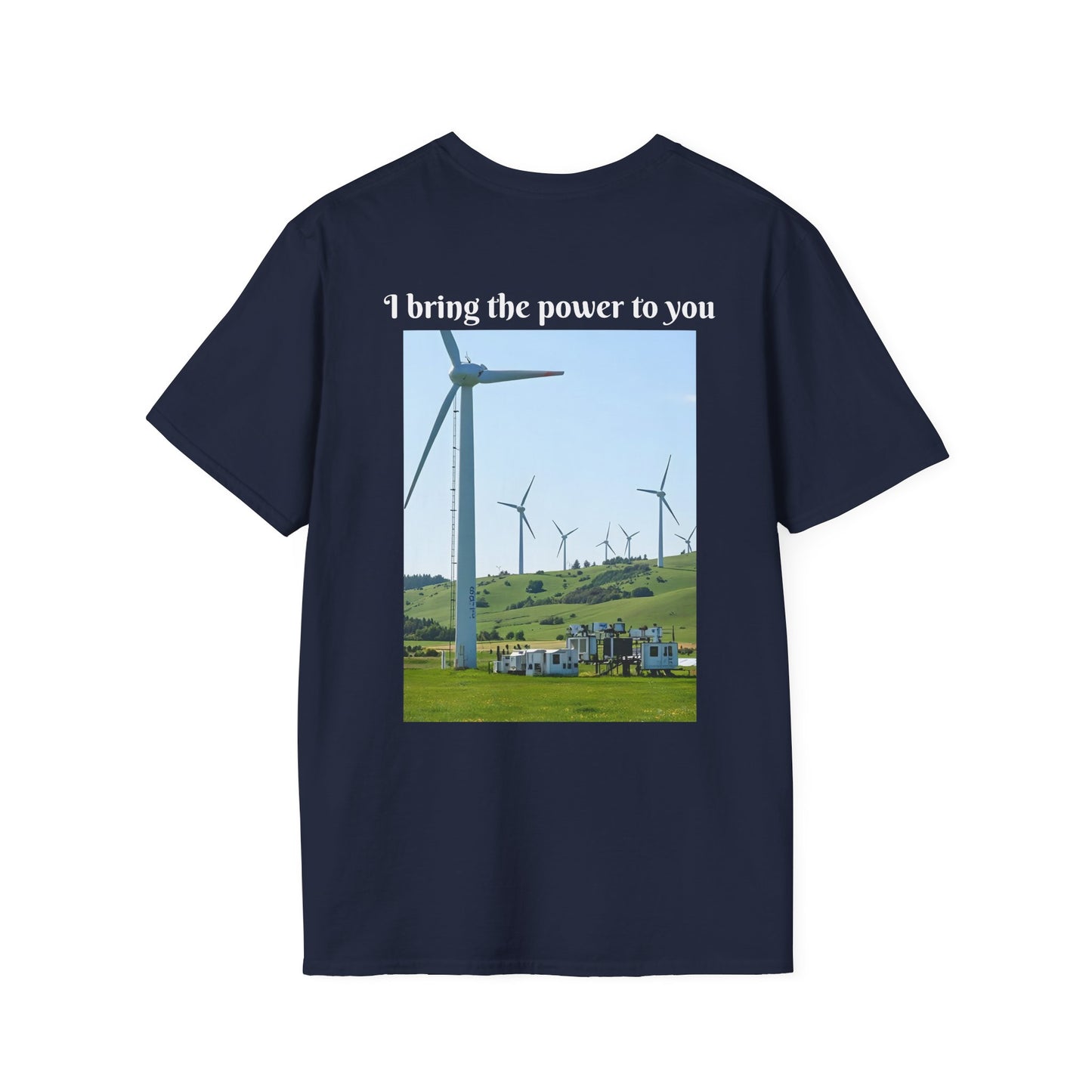 Customizable Softstyle Cotton T-Shirt - 'I'm a Fiber Optics Technician' Design for Energy Workers