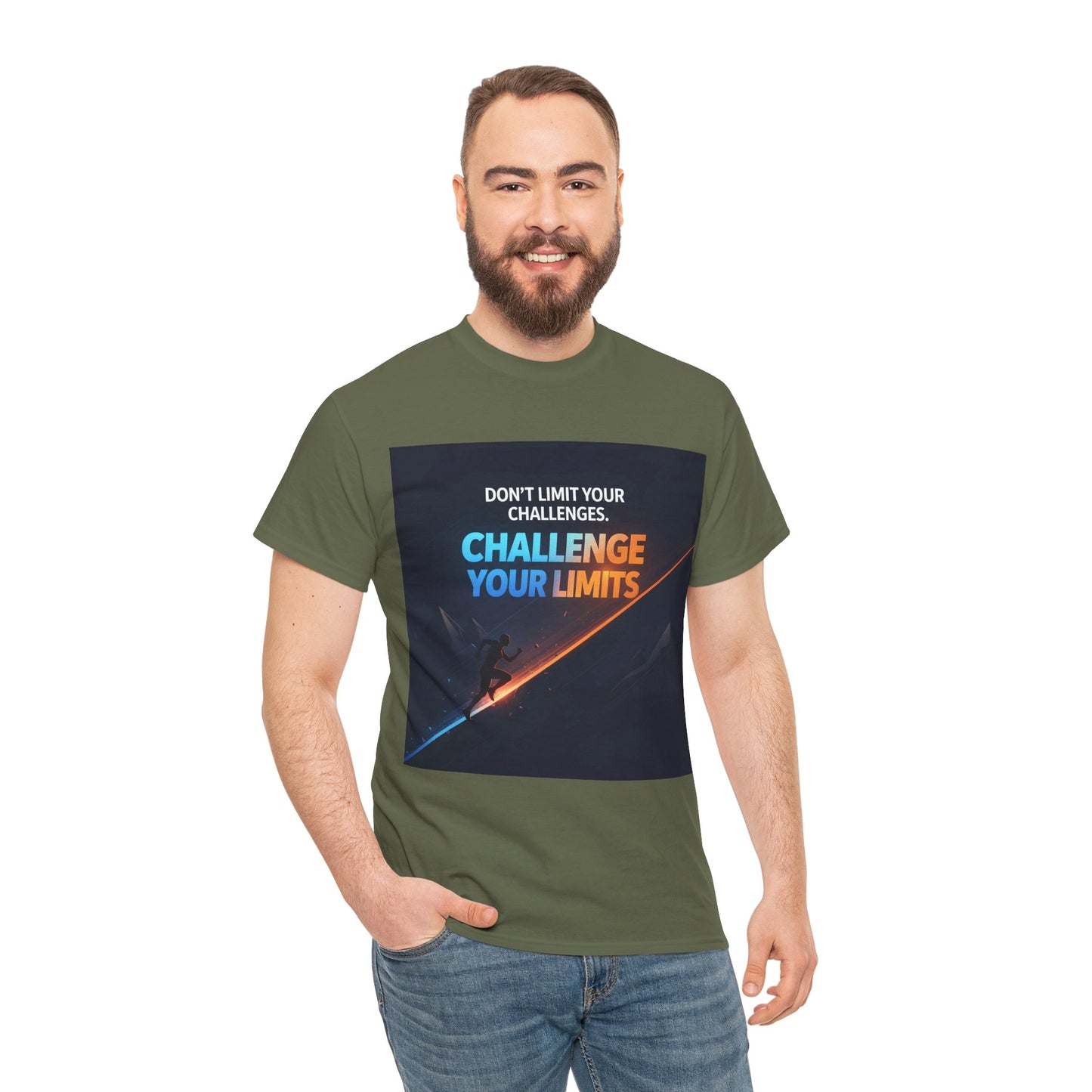 Challenge Your Limits T-Shirt — Motivational Adventure Tee