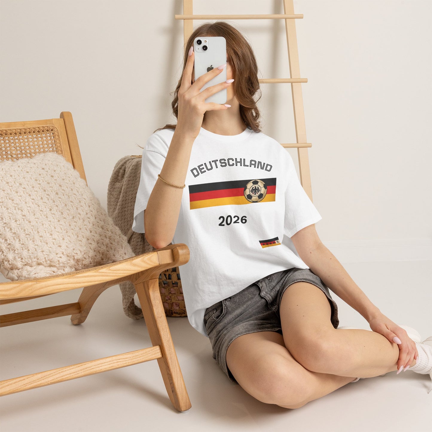 Deutschland 2026 World Cup T-Shirt — German Flag Football Shirt