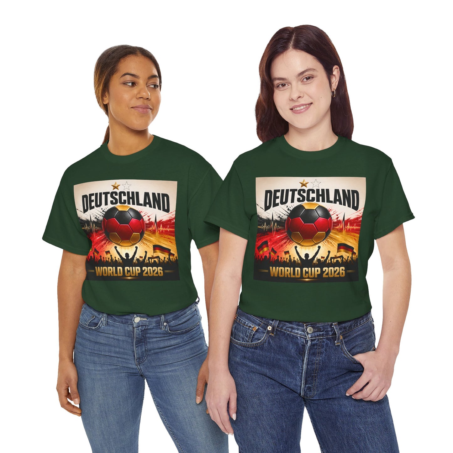 Deutschland World Cup 2026 Soccer T-Shirt — German Football Fan Tee