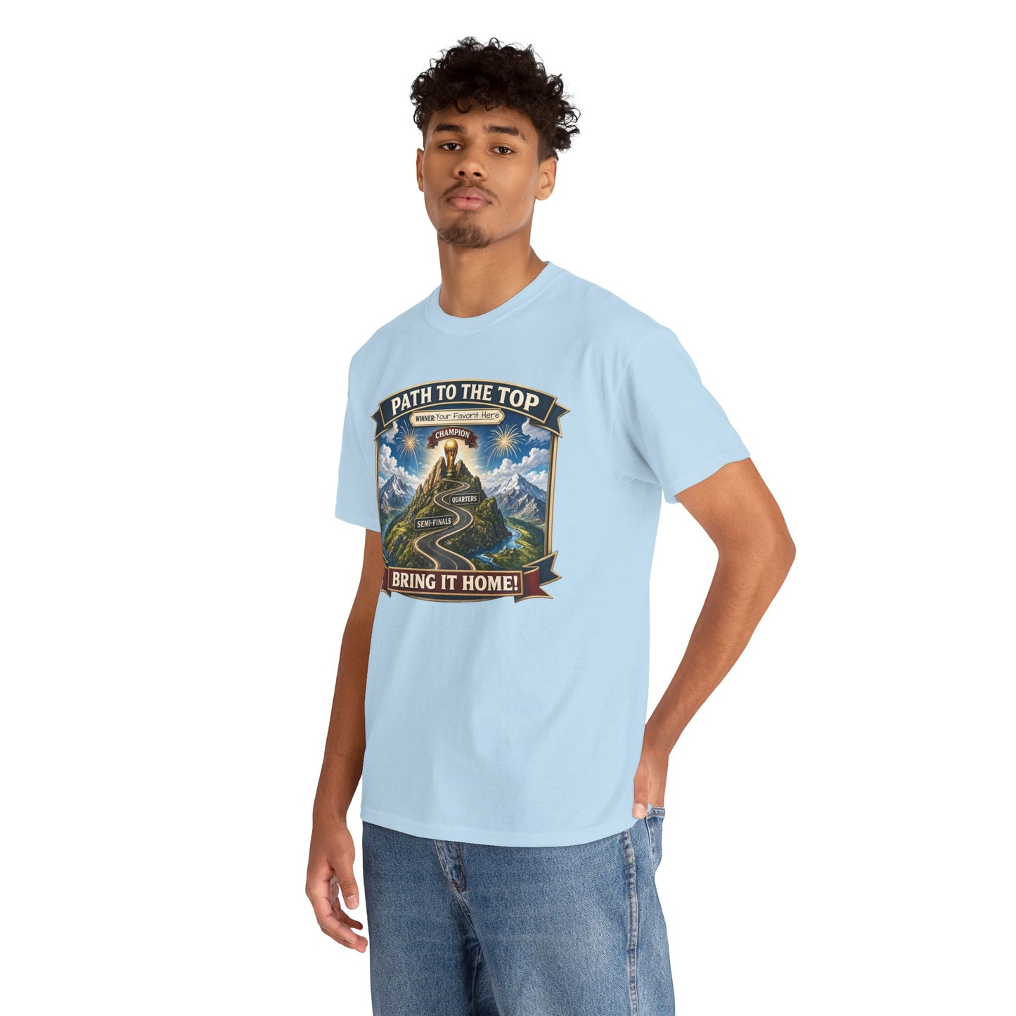 World Cup 2026 Cotton T-Shirt — “Your Favorite at the Top”