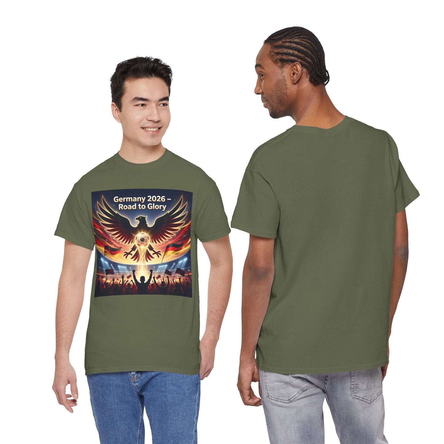 USA 2026 World Cup T-Shirt — Germany 2026 Road to Glory Eagle Soccer Fan T-Shirt