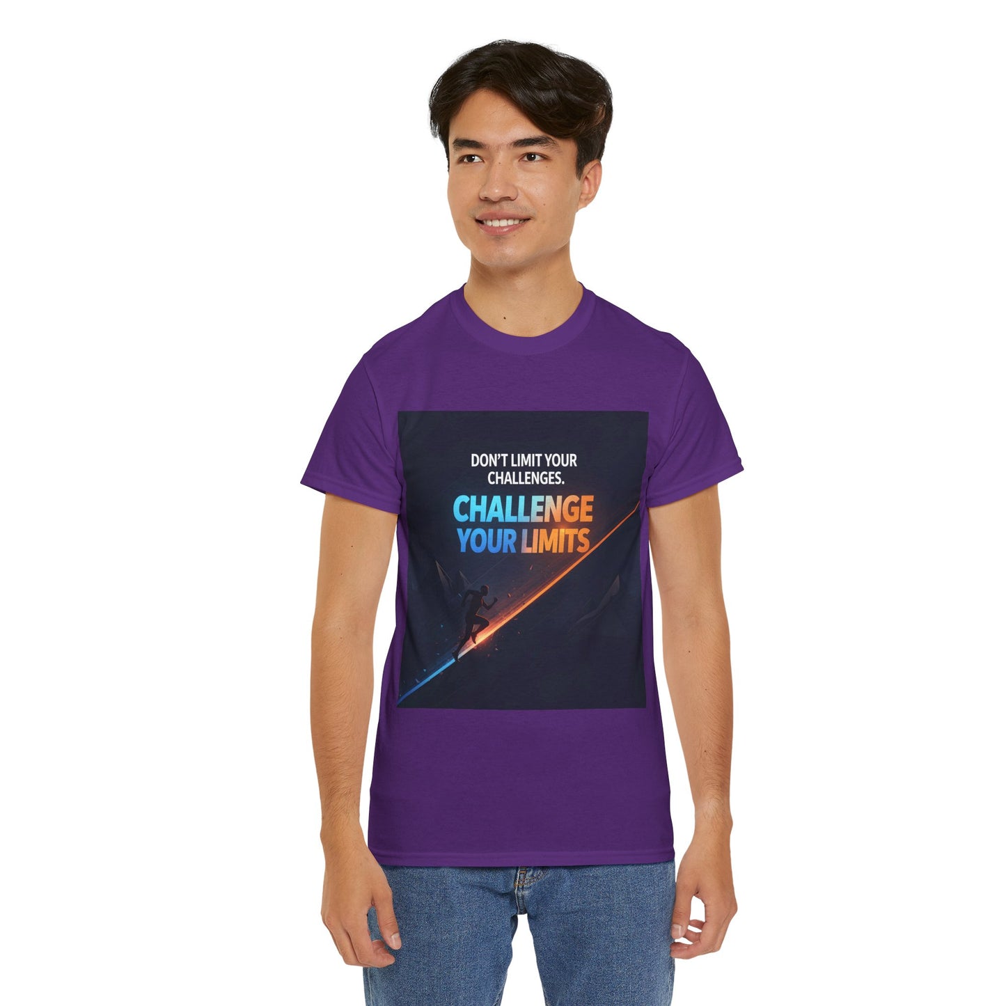 Challenge Your Limits T-Shirt — Motivational Adventure Tee