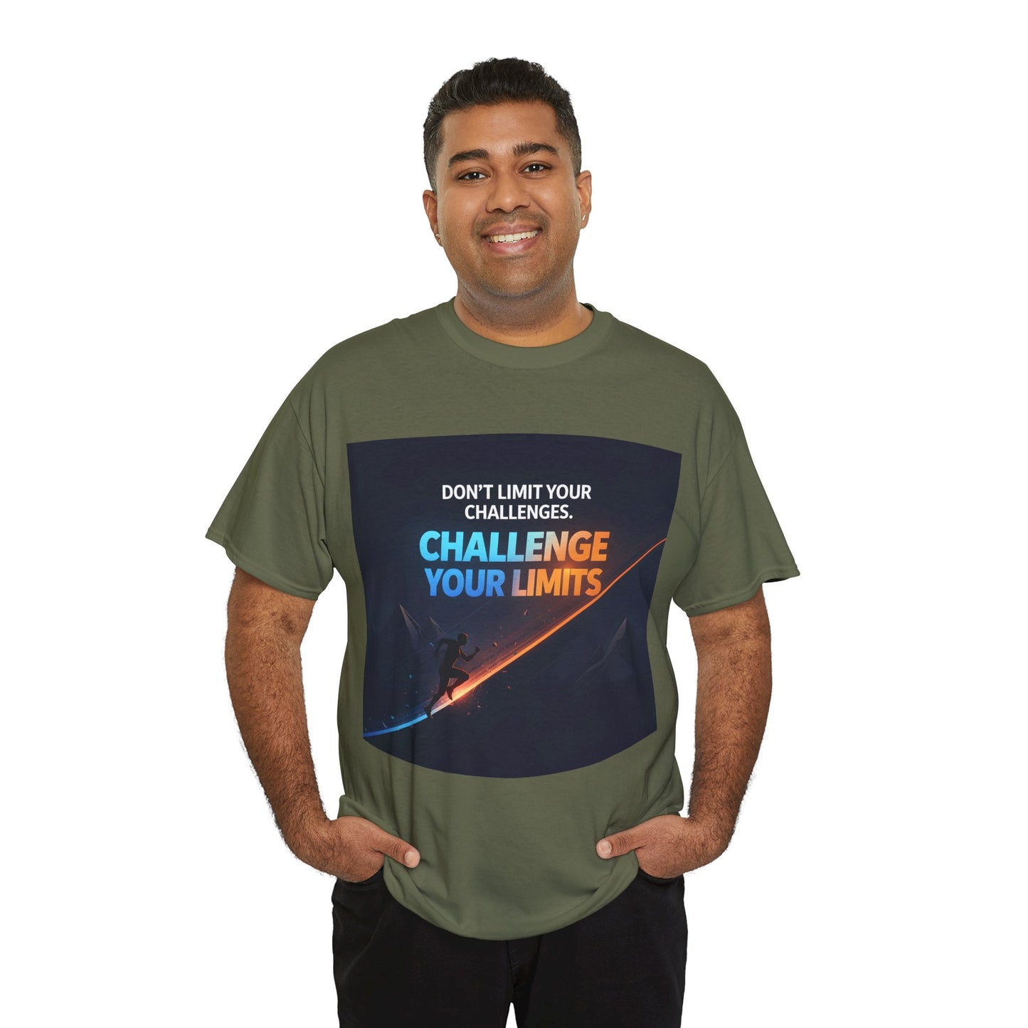 Challenge Your Limits T-Shirt — Motivational Adventure Tee