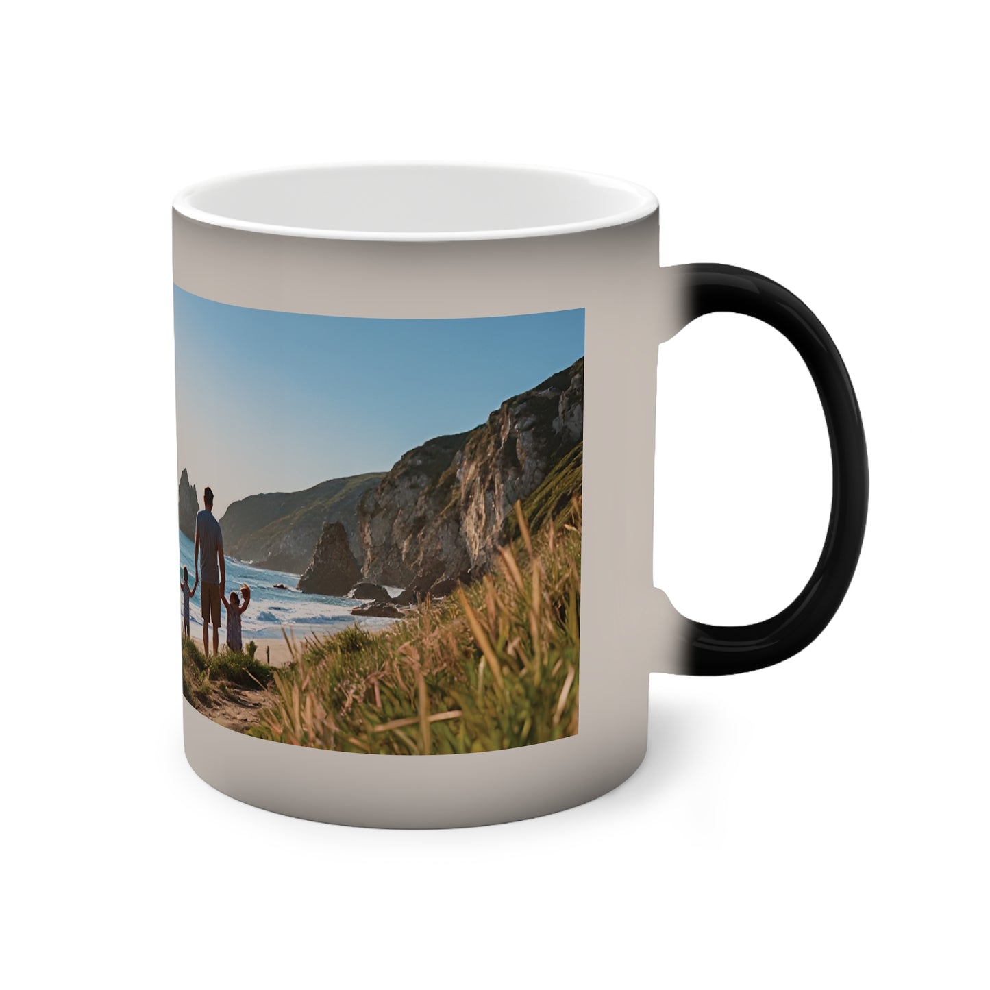 Family Мemories  Color-Changing Mug,  Design revealed on a mug when you pour hot tea or coffee into it