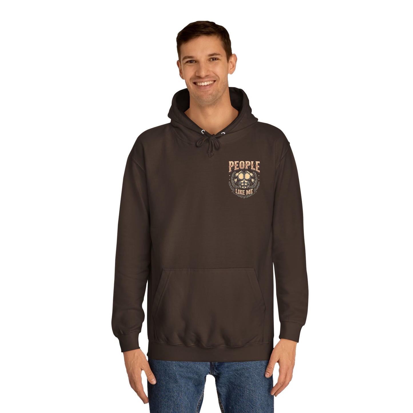 People Like ME - Typ 1 - Motivierender College-Hoodie für selbstbewusste Menschen