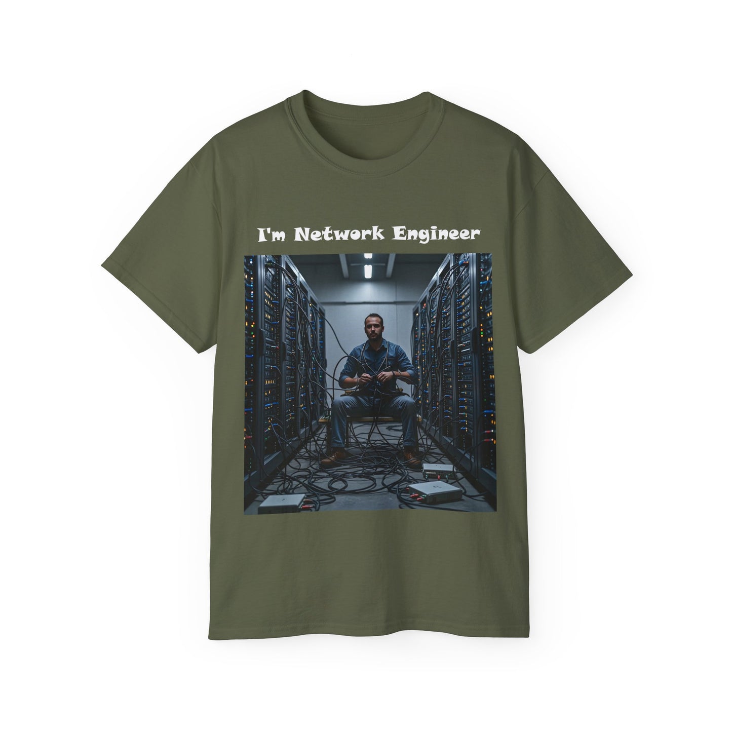 I'm Network Engineer - Customizable Ultra Cotton T-Shirt