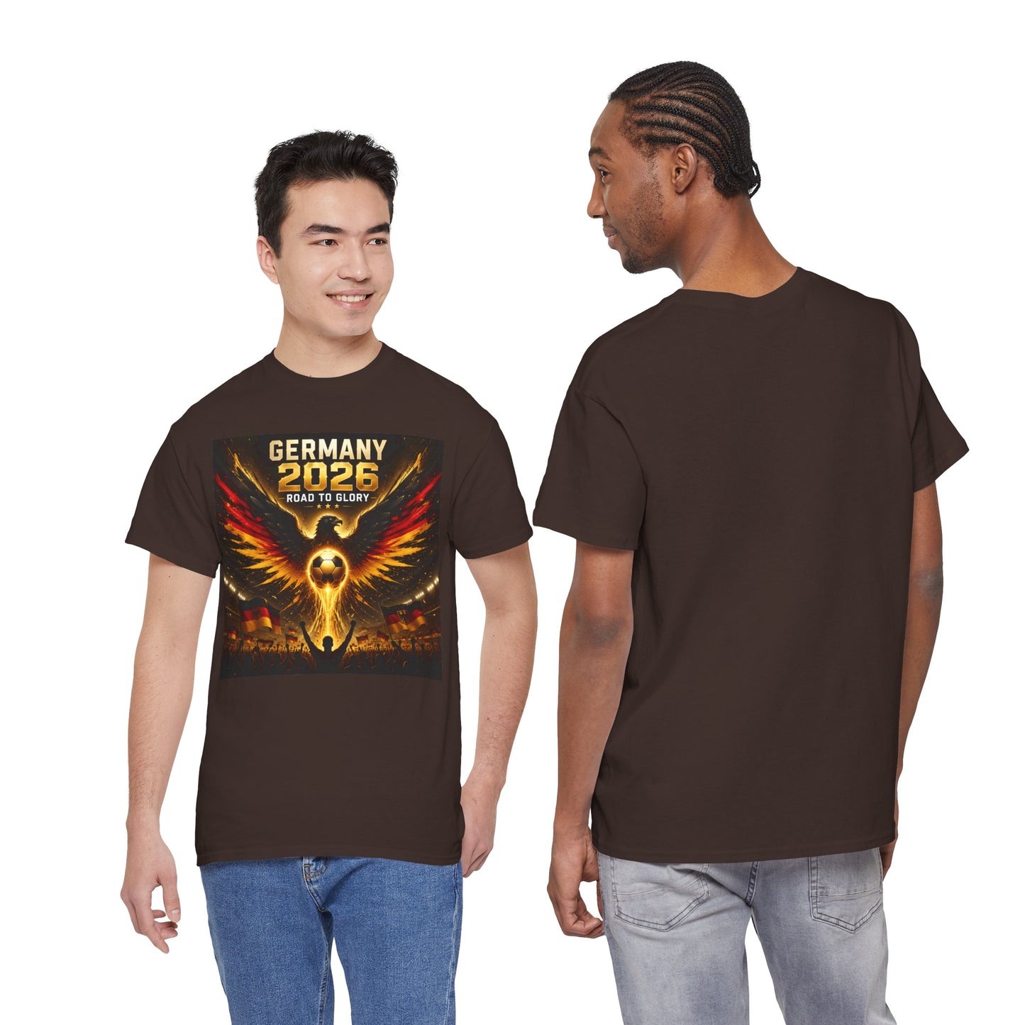 USA 2026 World Cup T-Shirt - Germany 2026 — Flaming Phoenix Football Fan Tee