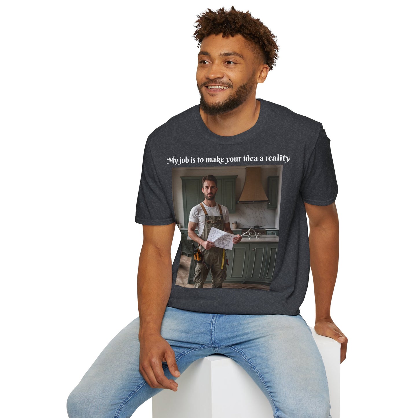 Customizable Softstyle Cotton T-Shirt - For Furniture Maker