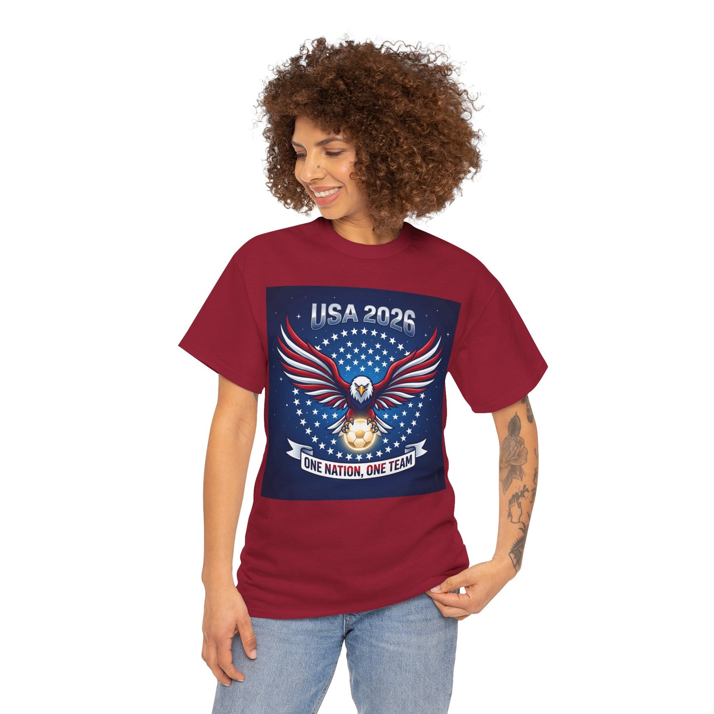 USA 2026 World Cup T-Shirt — World Cup 2026 Cotton T-Shirt