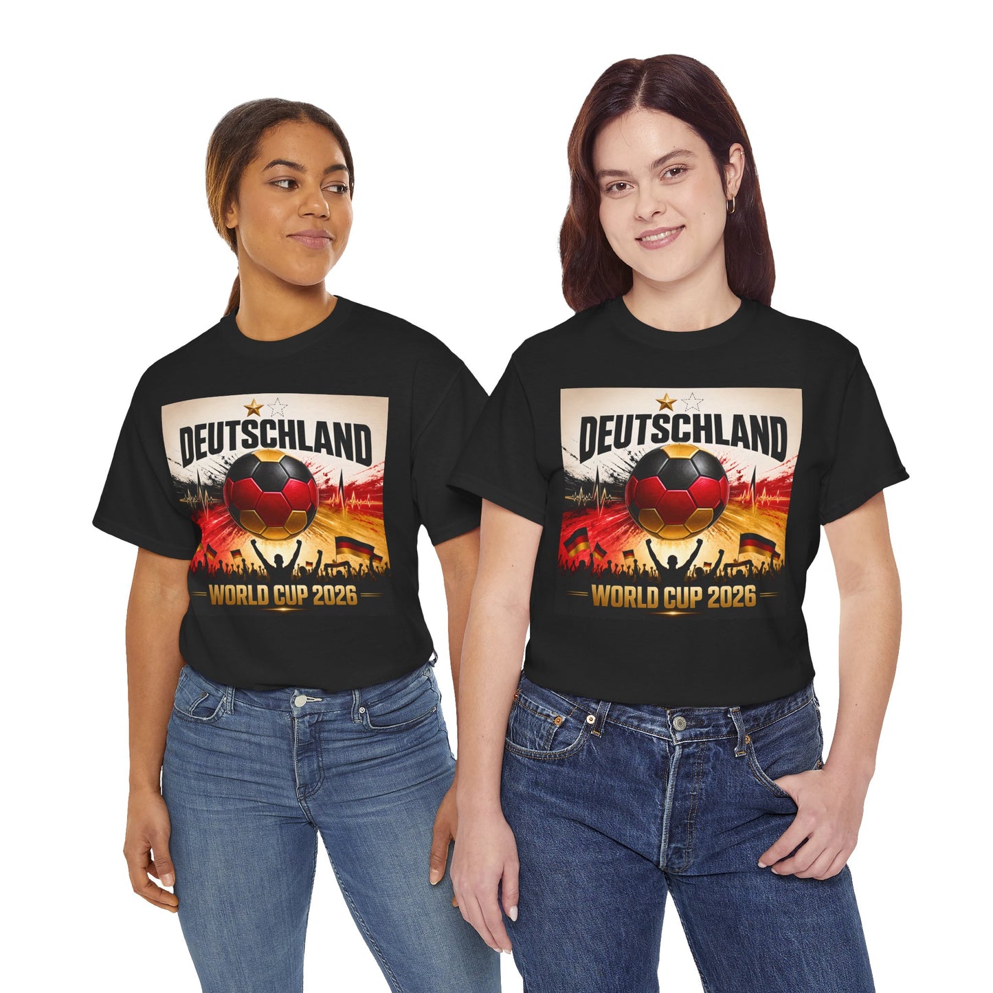 Deutschland World Cup 2026 Soccer T-Shirt — German Football Fan Tee