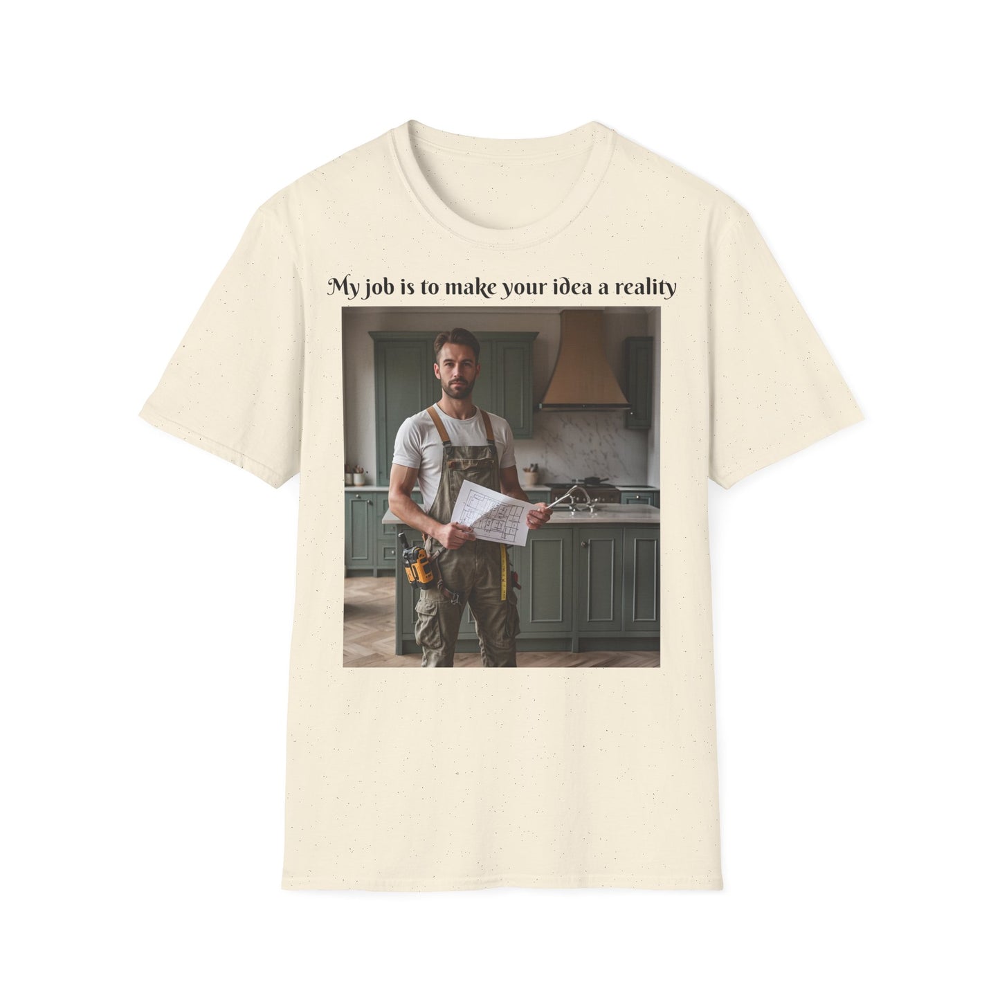 Customizable Softstyle Cotton T-Shirt - For Furniture Maker