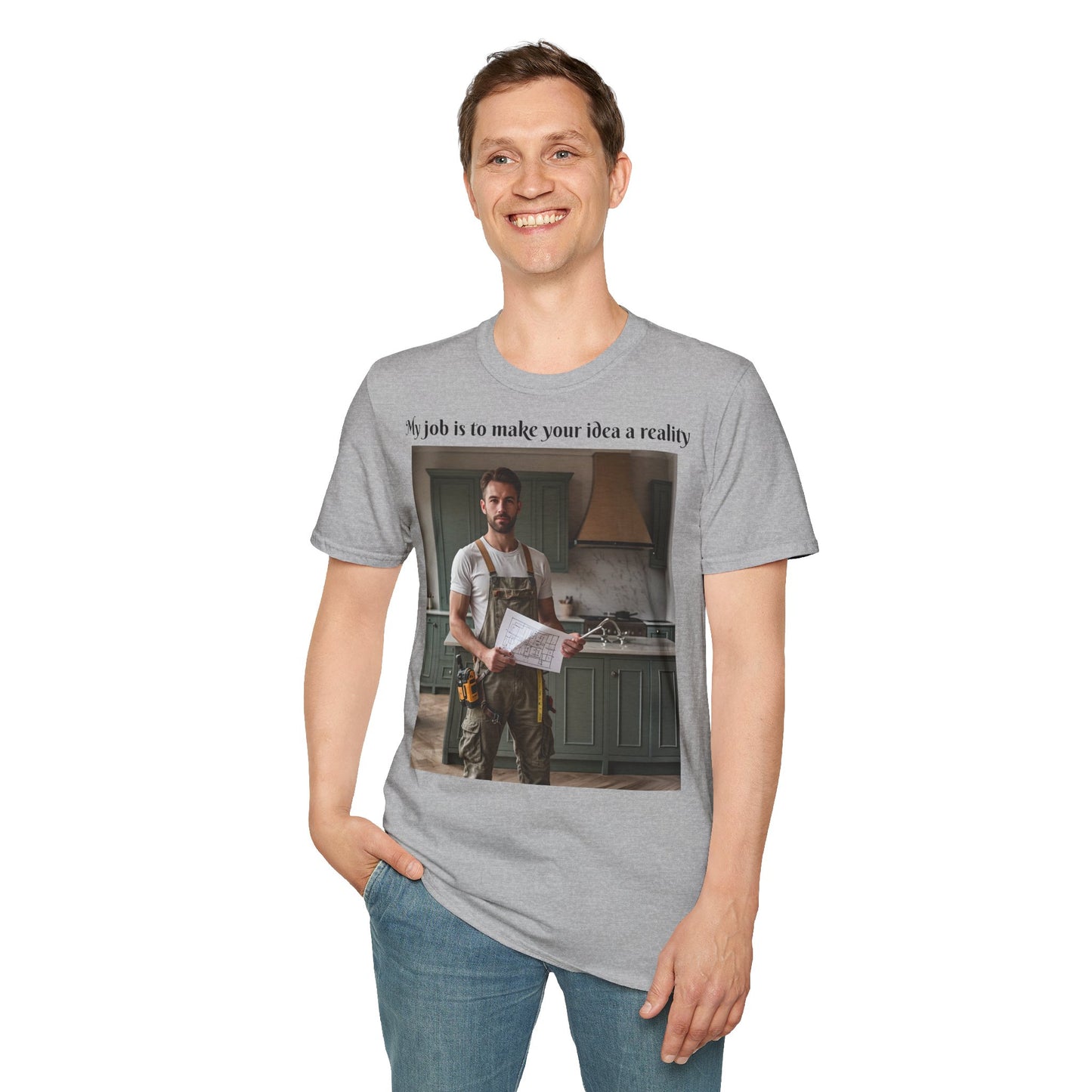 Customizable Softstyle Cotton T-Shirt - For Furniture Maker