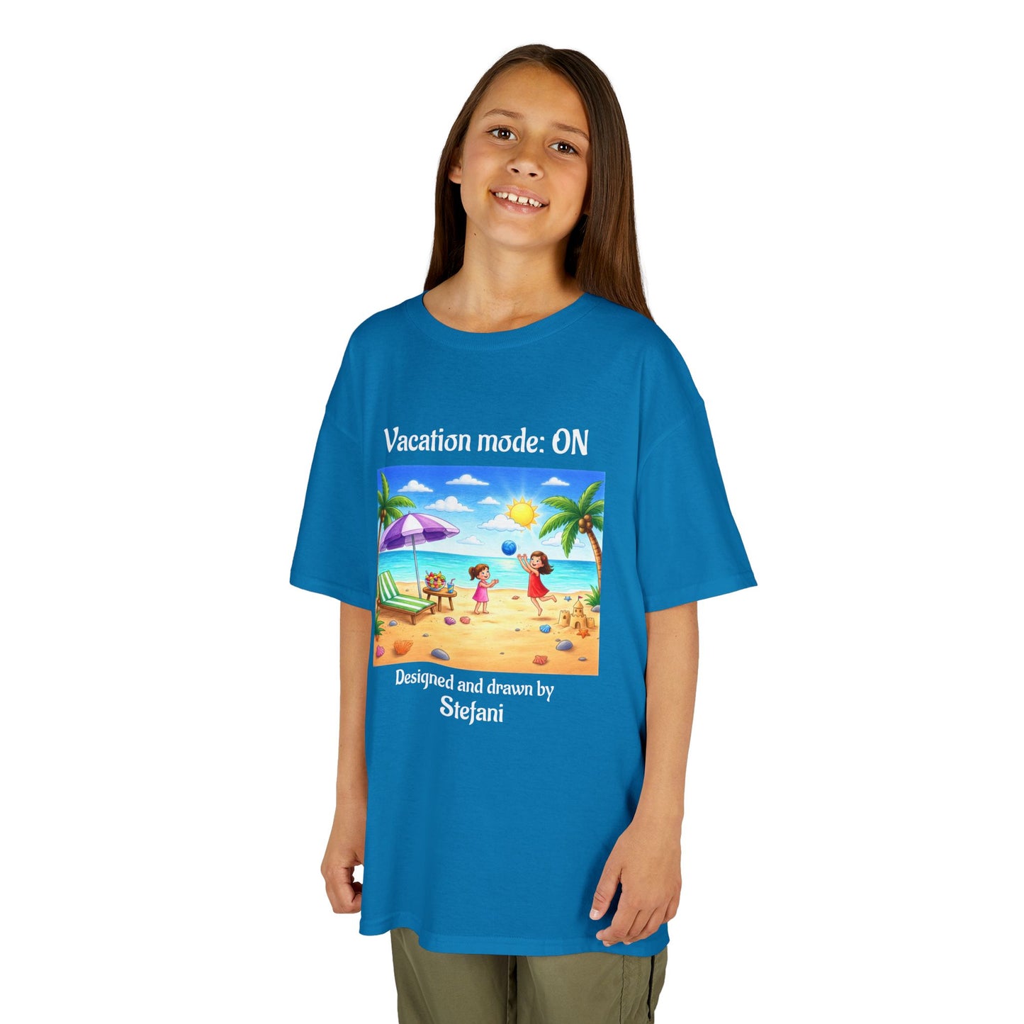 From Crayon to Cotton! Custom T-Shirts designed using drawings made by your little artists