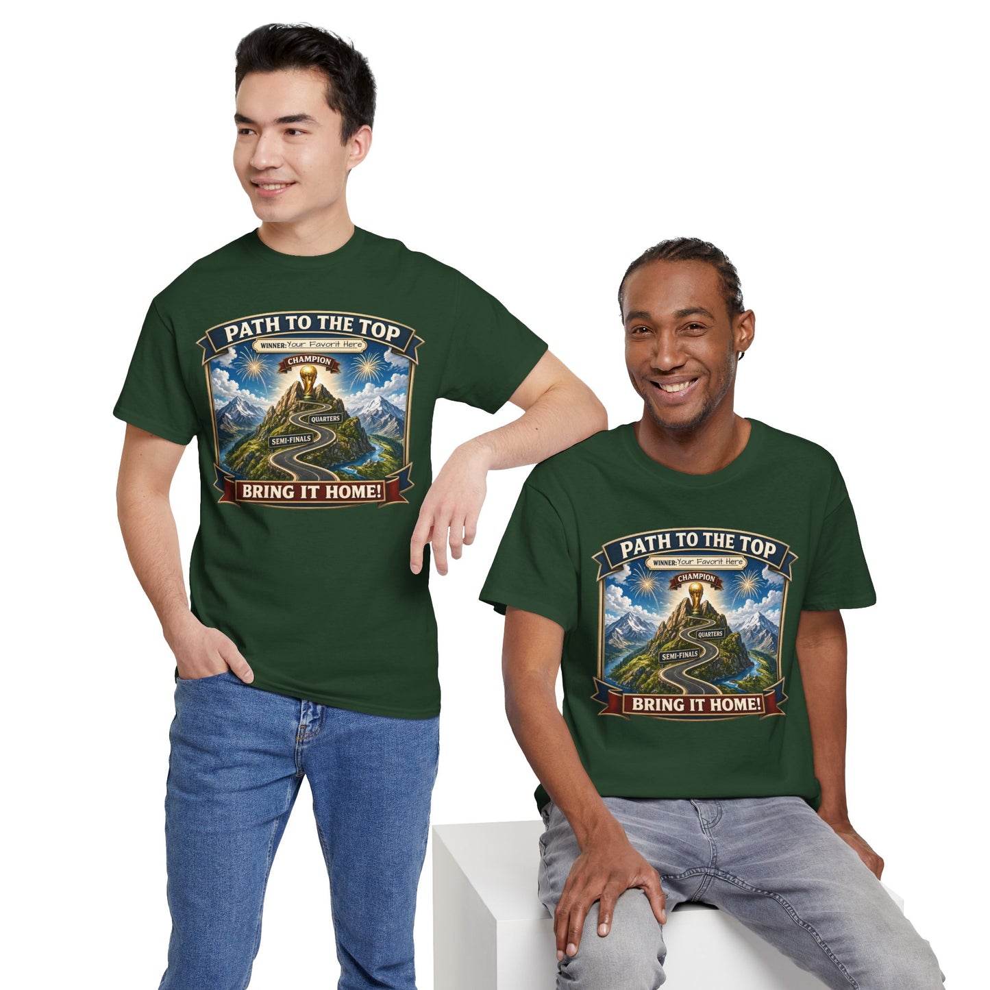 World Cup 2026 Cotton T-Shirt — “Your Favorite at the Top”