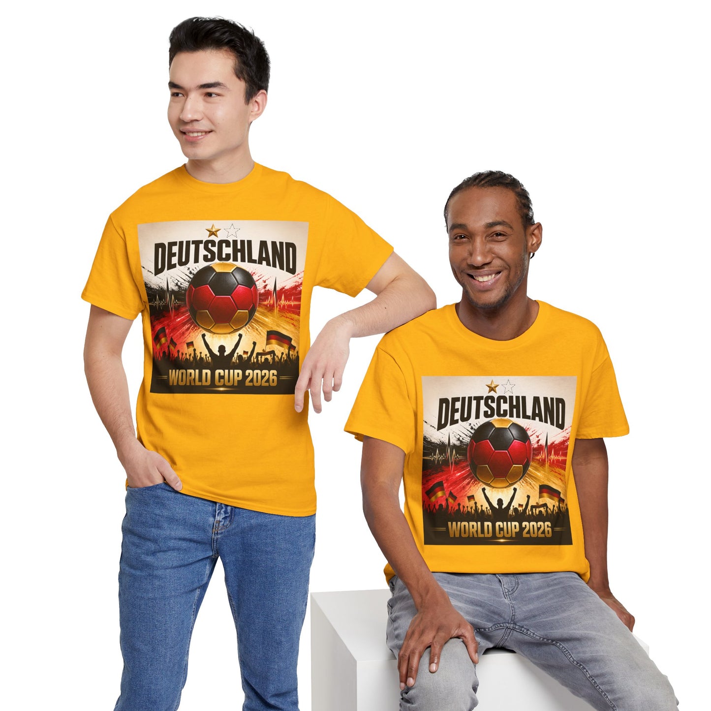 Deutschland World Cup 2026 Soccer T-Shirt — German Football Fan Tee