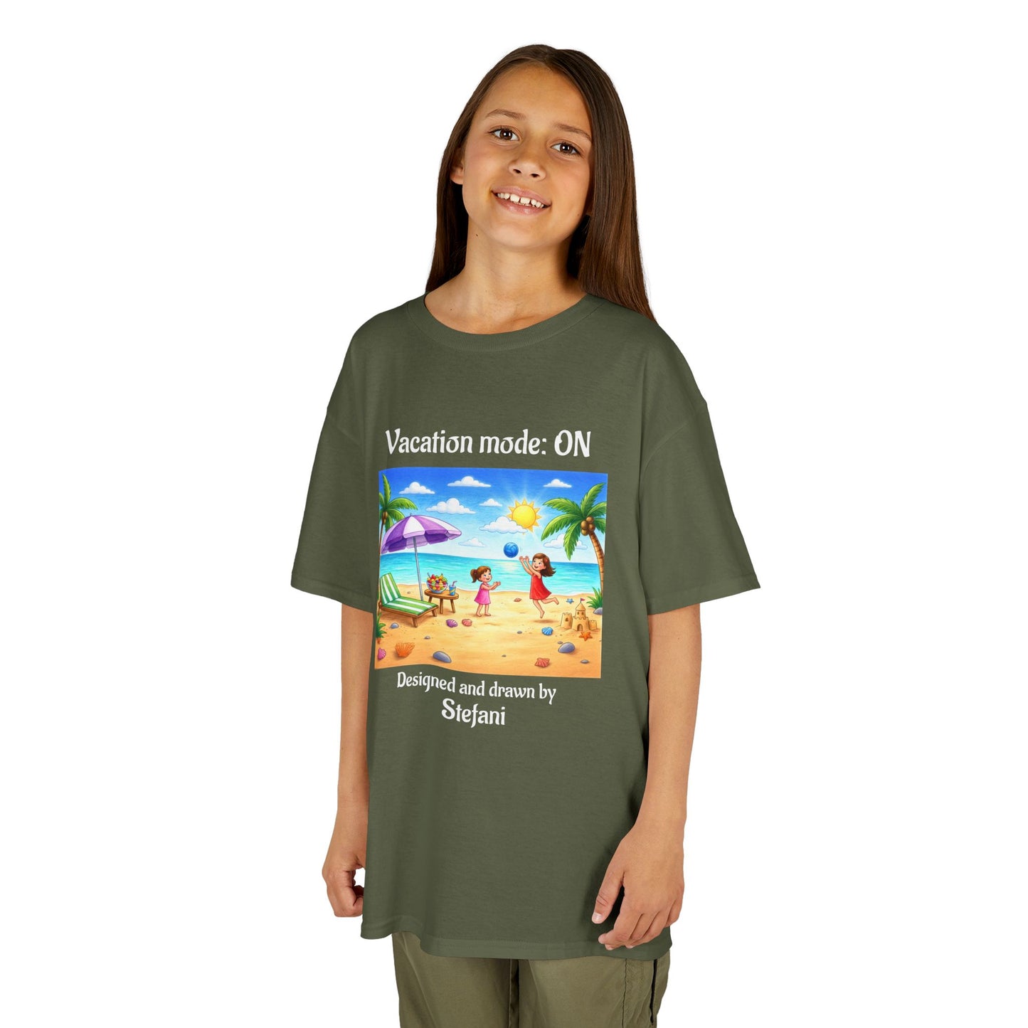 From Crayon to Cotton! Custom T-Shirts designed using drawings made by your little artists