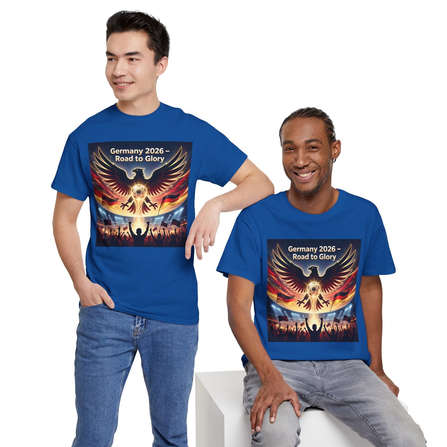 USA 2026 World Cup T-Shirt — Germany 2026 Road to Glory Eagle Soccer Fan T-Shirt