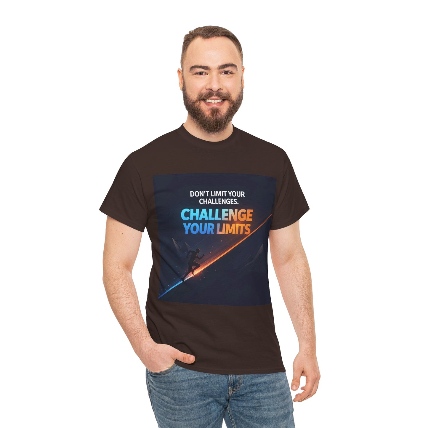 Challenge Your Limits T-Shirt — Motivational Adventure Tee