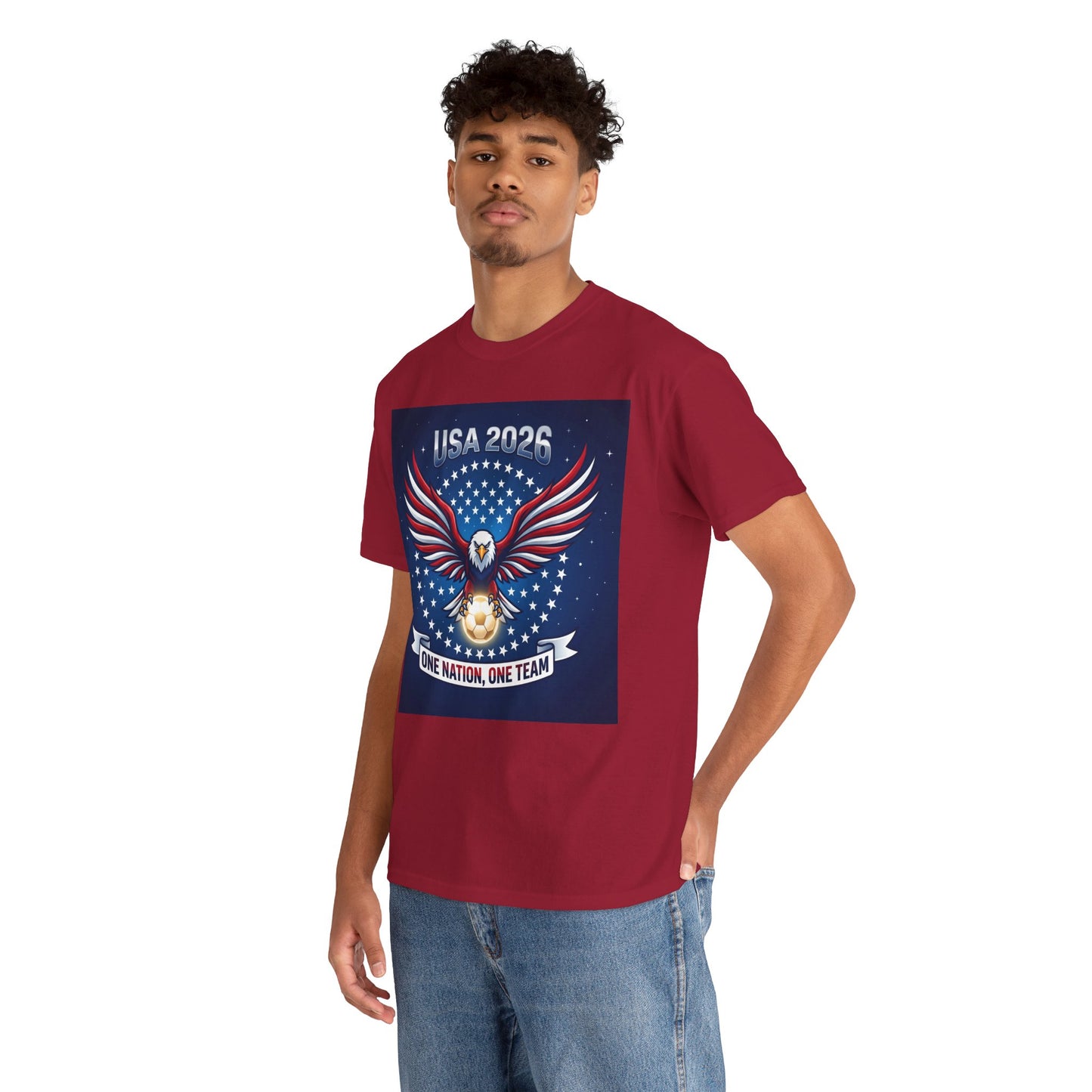 USA 2026 World Cup T-Shirt — World Cup 2026 Cotton T-Shirt