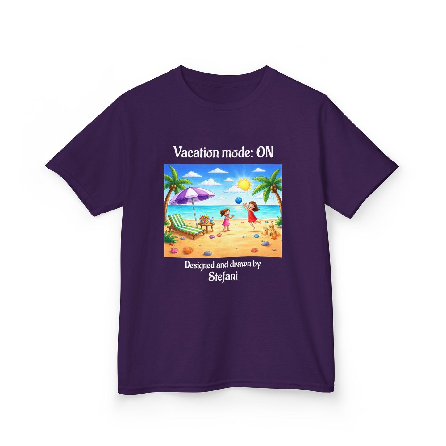 From Crayon to Cotton! Custom T-Shirts designed using drawings made by your little artists