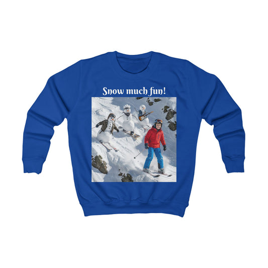 Custom Winter Kids Sweatshirt – Personalized with their Face