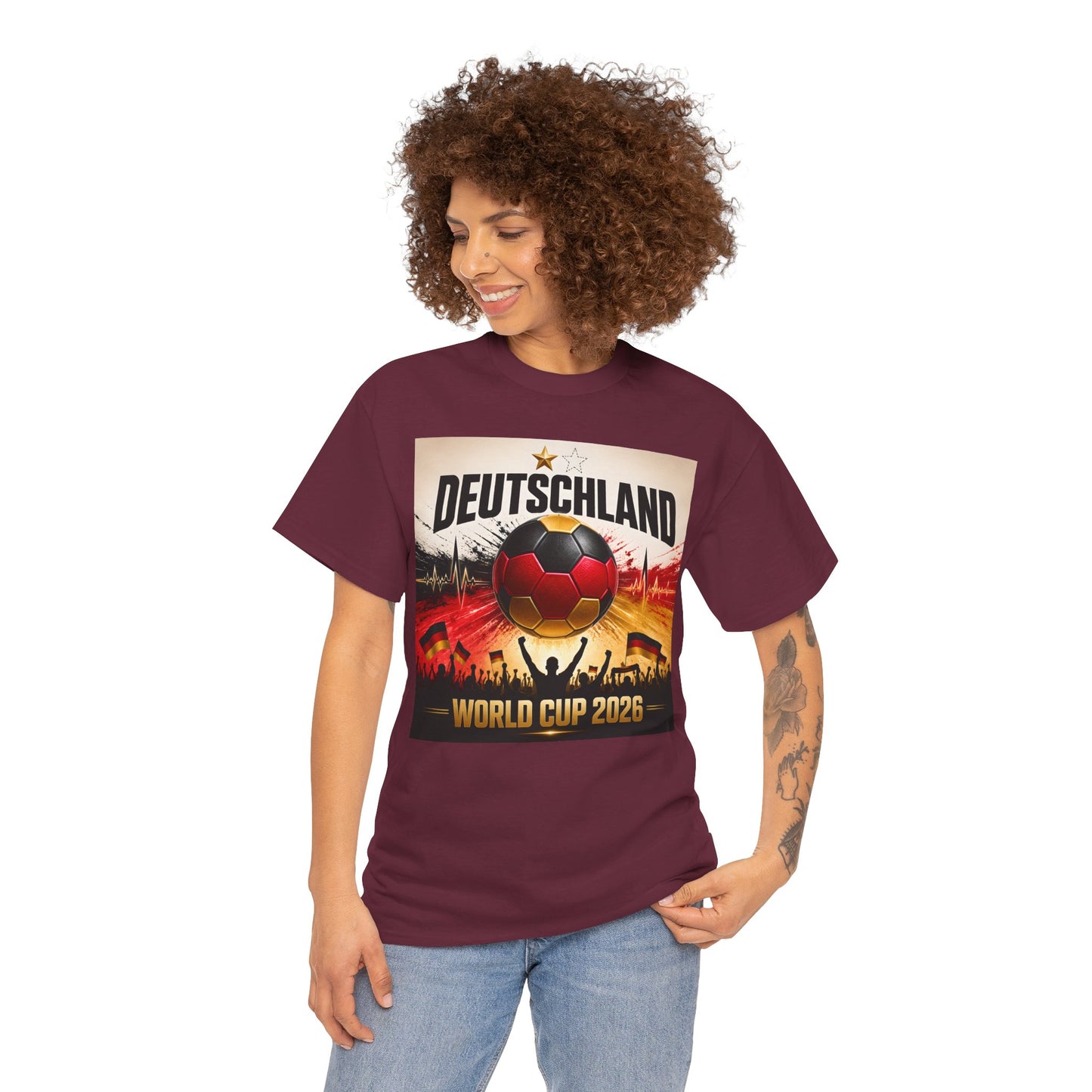 Deutschland World Cup 2026 Soccer T-Shirt — German Football Fan Tee