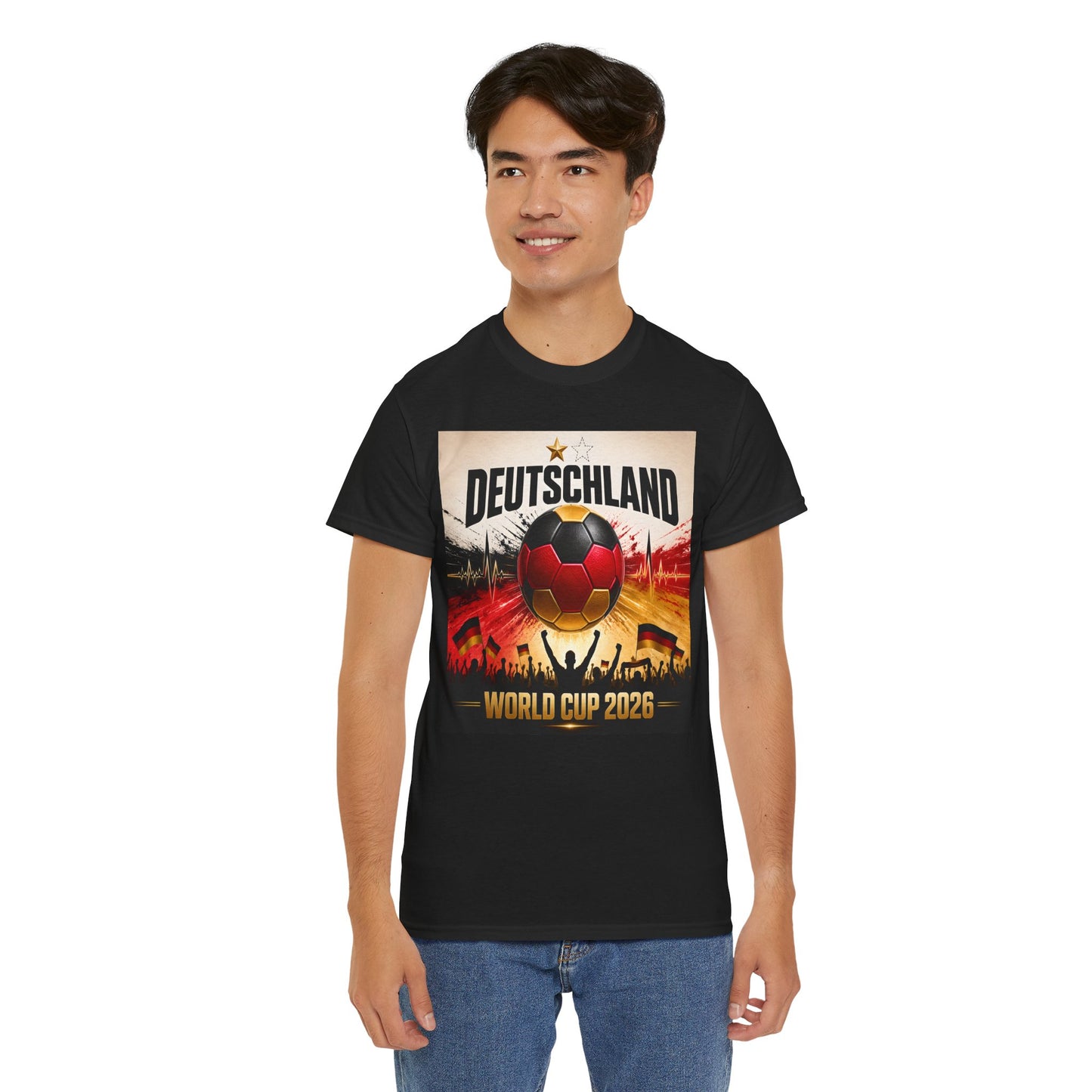 Deutschland World Cup 2026 Soccer T-Shirt — German Football Fan Tee
