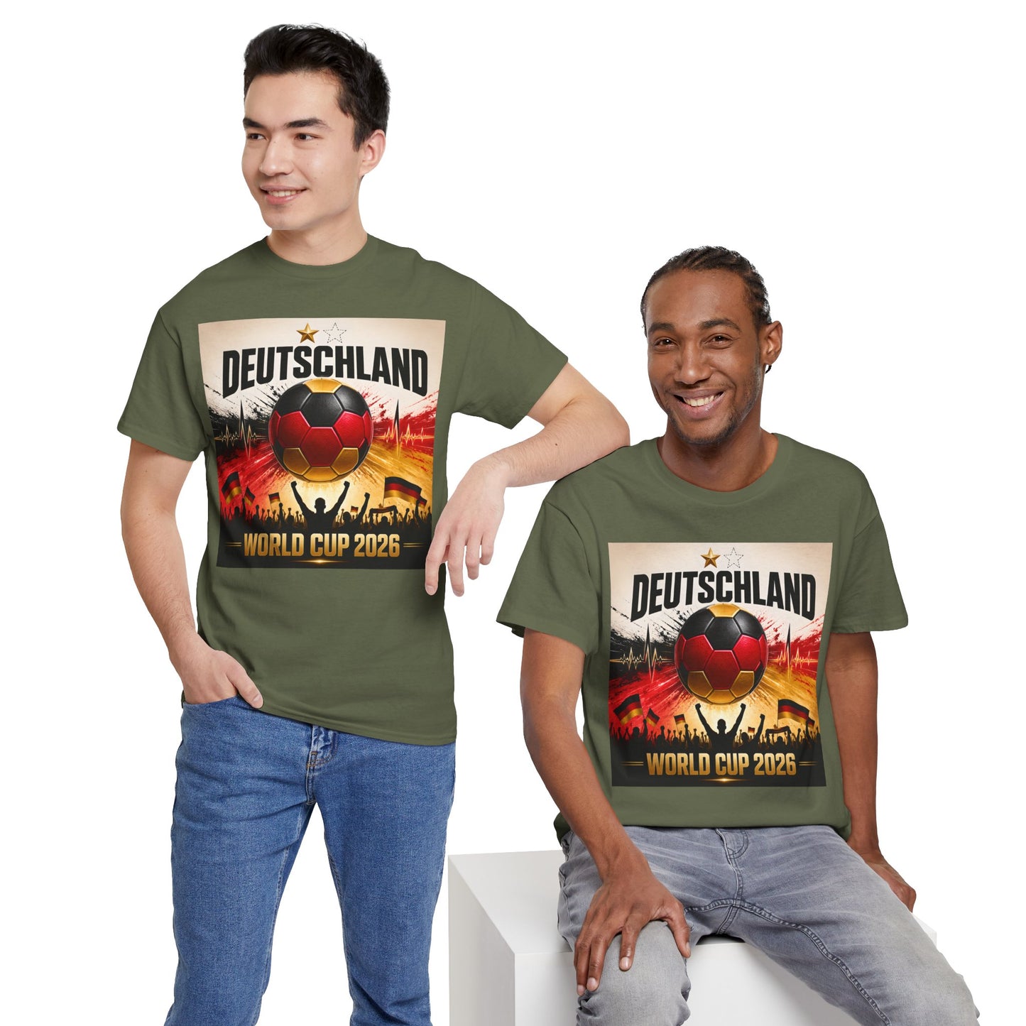 Deutschland World Cup 2026 Soccer T-Shirt — German Football Fan Tee