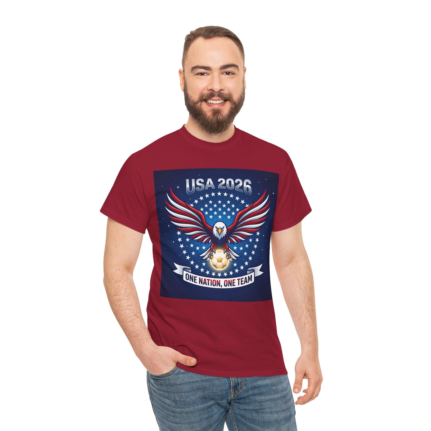 USA 2026 World Cup T-Shirt — World Cup 2026 Cotton T-Shirt