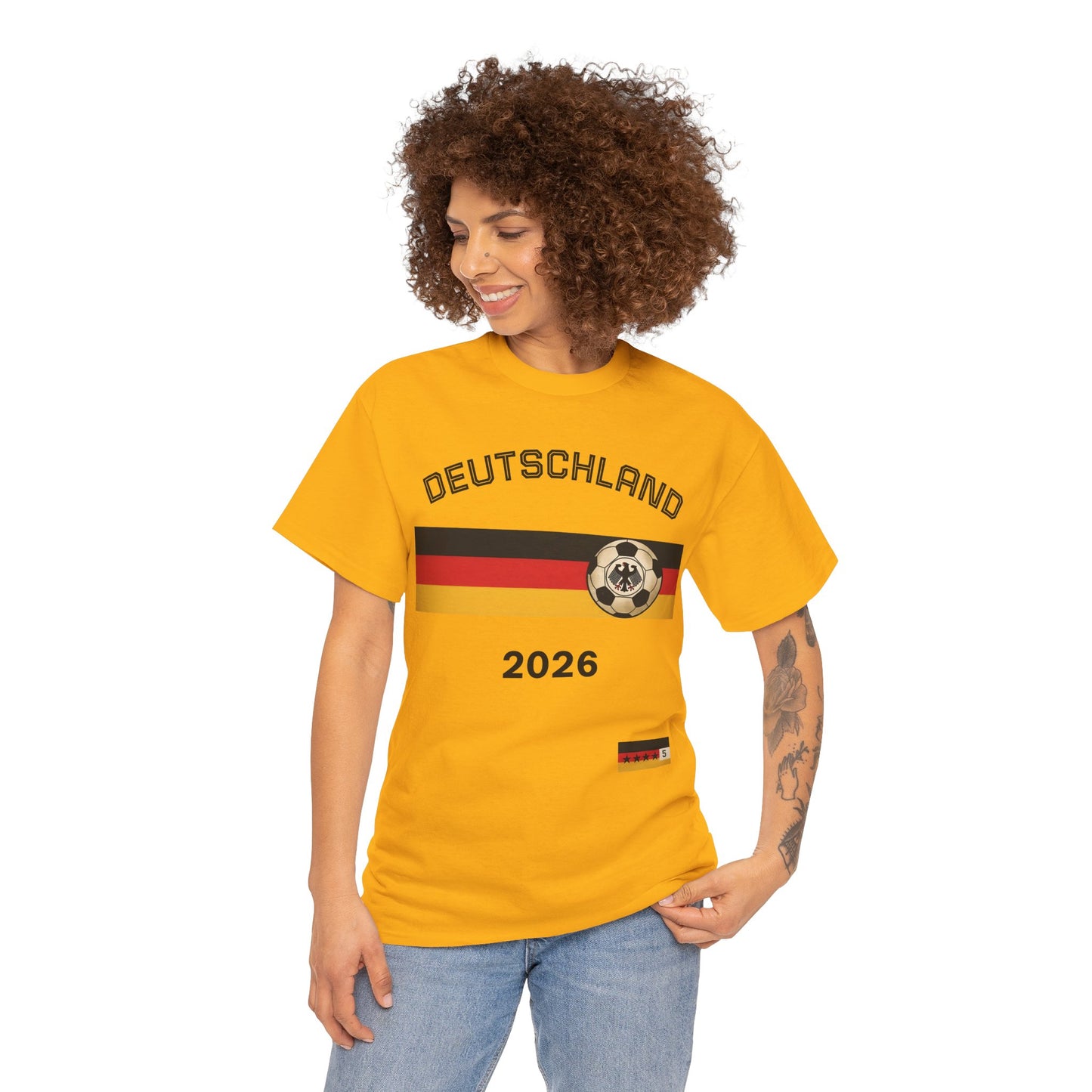 Deutschland 2026 World Cup T-Shirt — German Flag Football Shirt