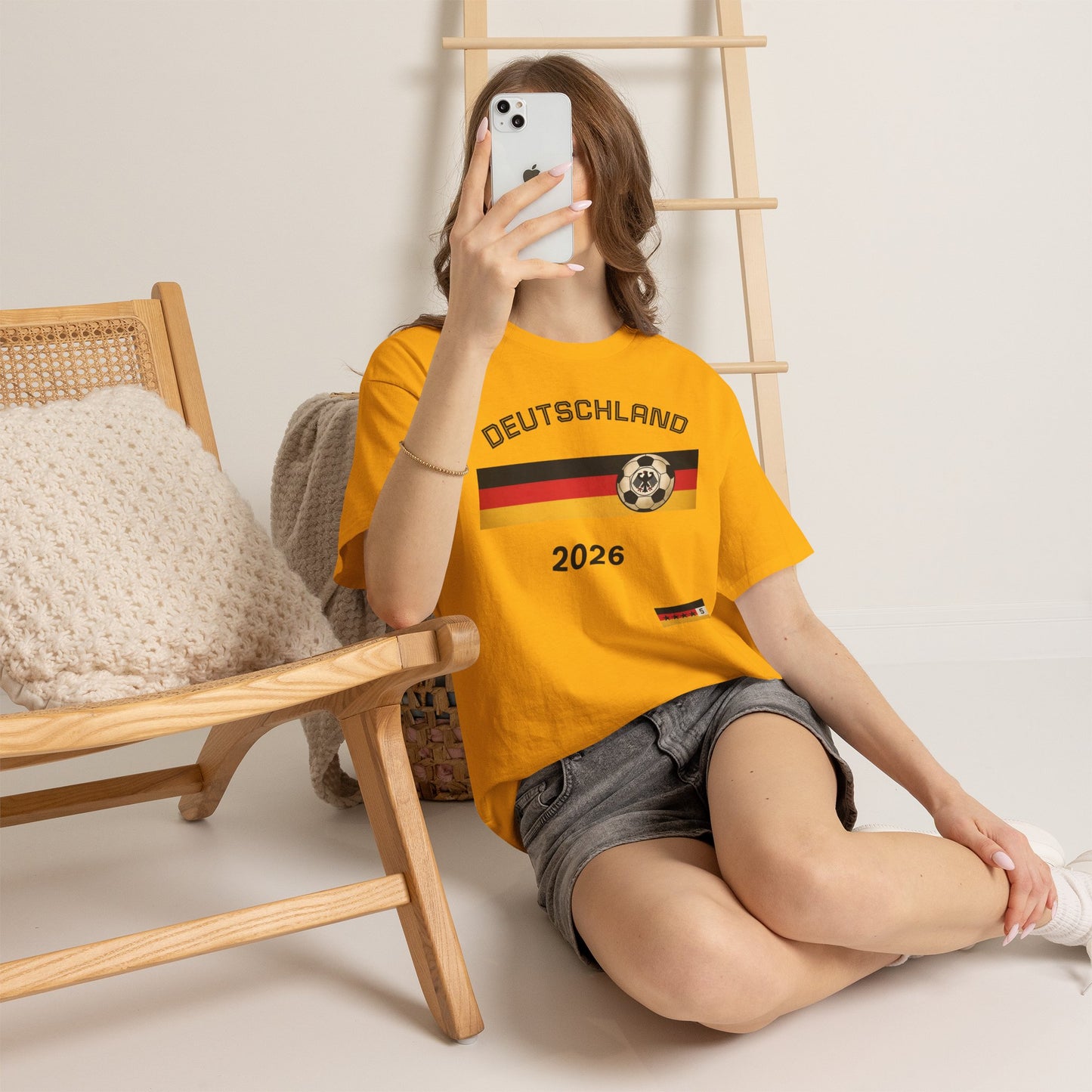 Deutschland 2026 World Cup T-Shirt — German Flag Football Shirt