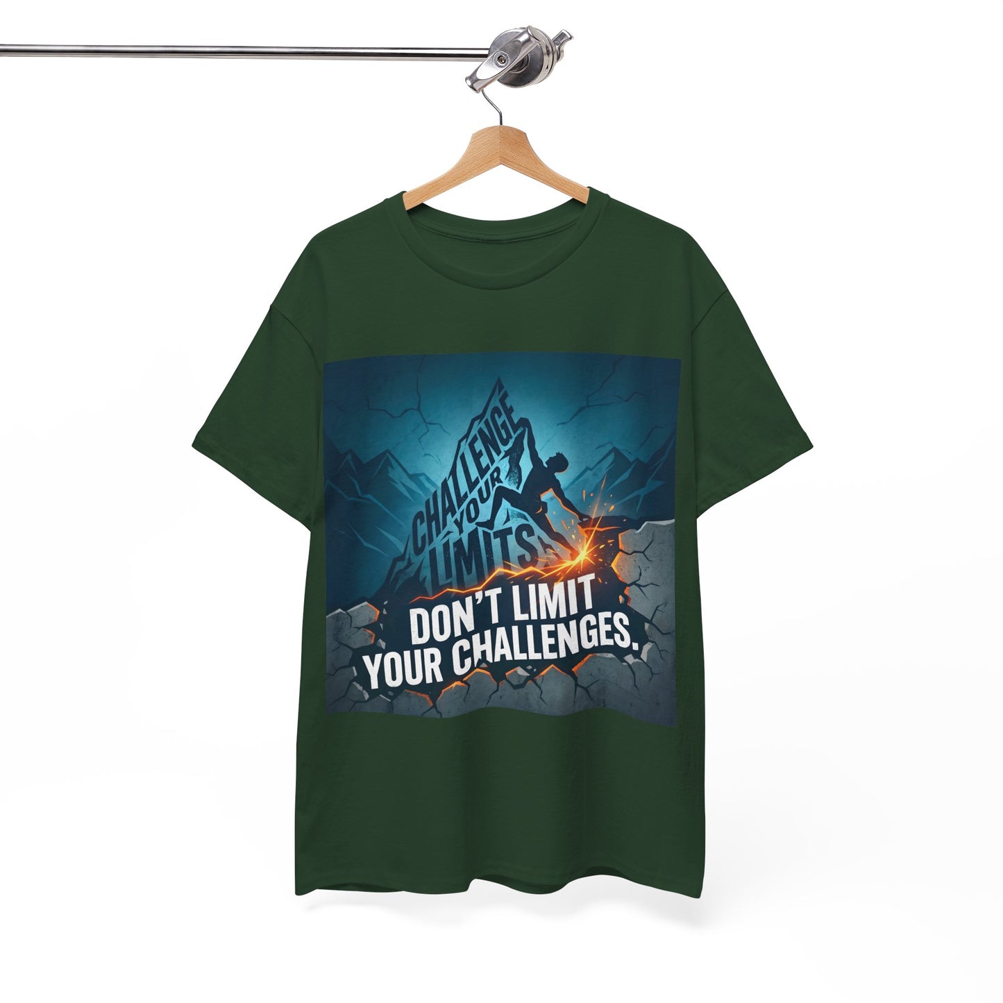 Motivational T-Shirts - "Don't Limit Your Challenges" Inspirational Breakthrough T-Shirt