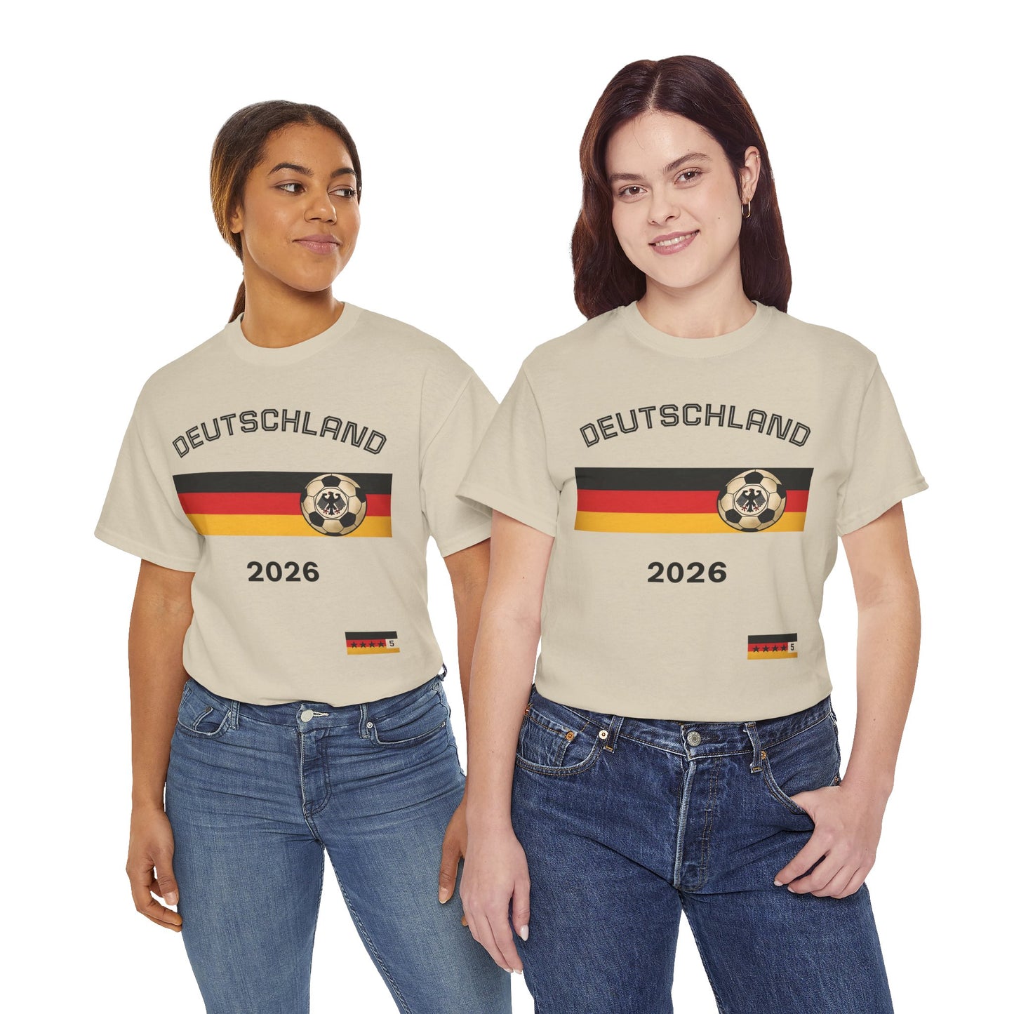 Deutschland 2026 World Cup T-Shirt — German Flag Football Shirt