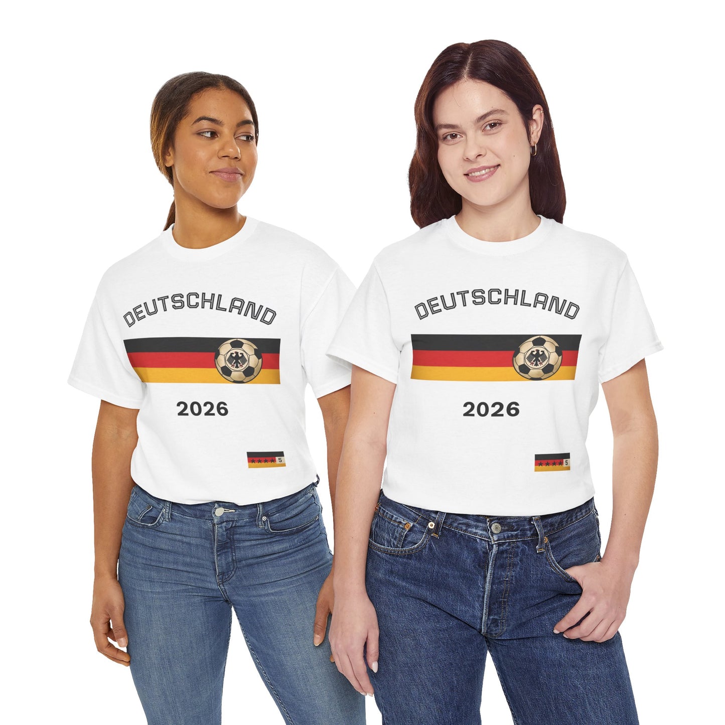 Deutschland 2026 World Cup T-Shirt — German Flag Football Shirt