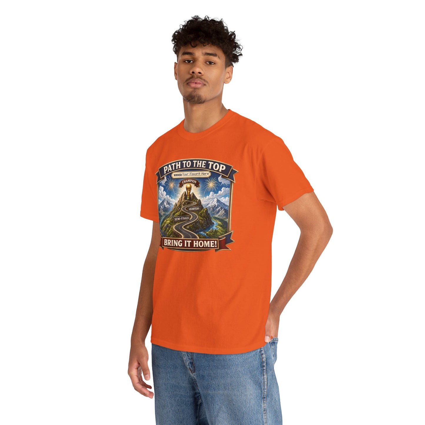 World Cup 2026 Cotton T-Shirt — “Your Favorite at the Top”
